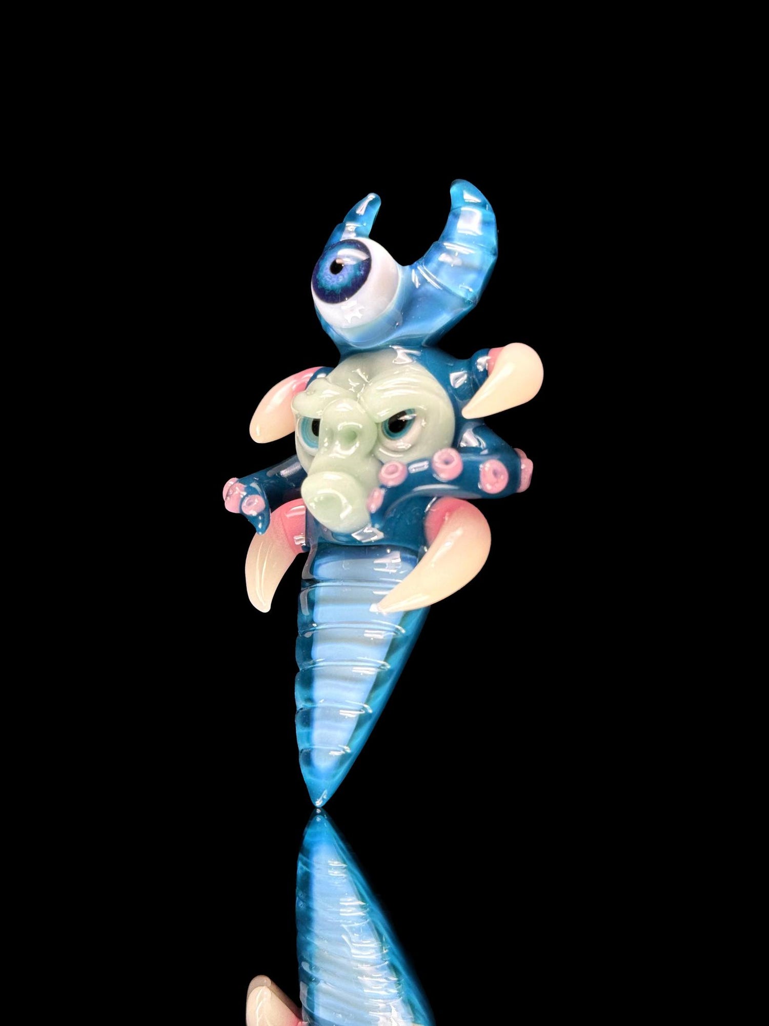 Coyle x Salt Glass Mini Monkey Pendant