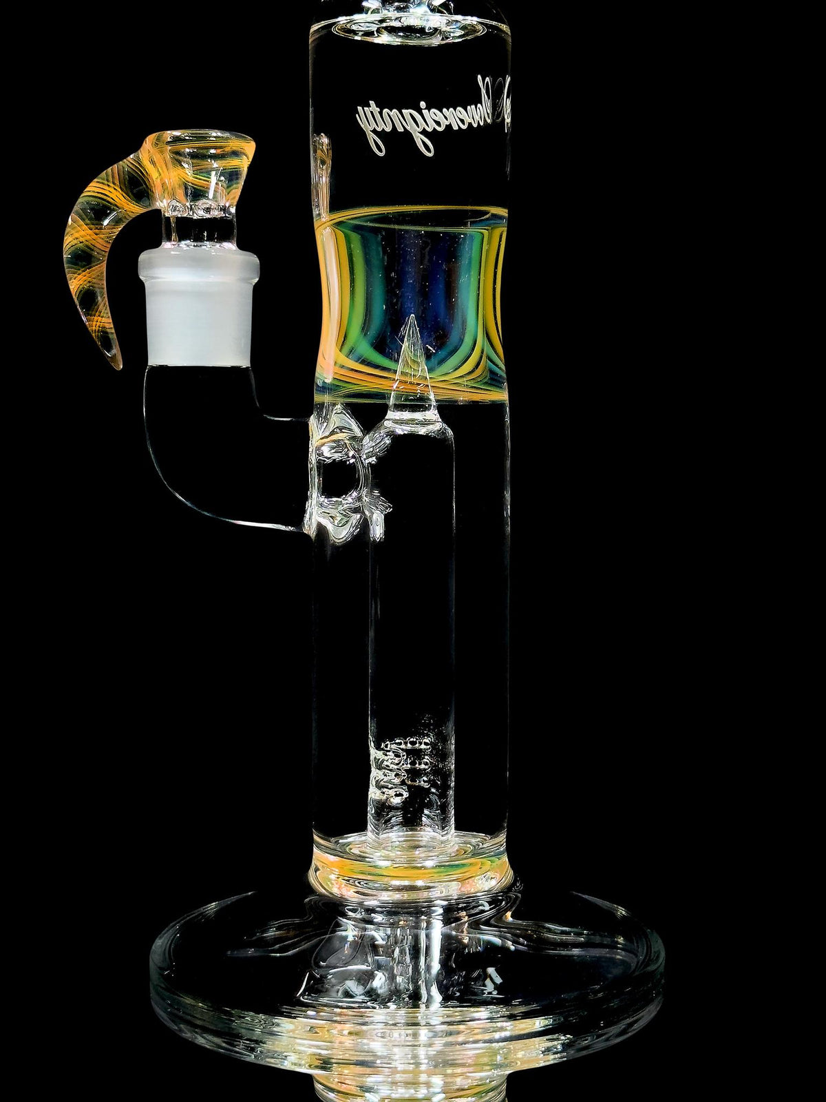 Sovereignty Glass Fumed Pawn Fixed Stem 180