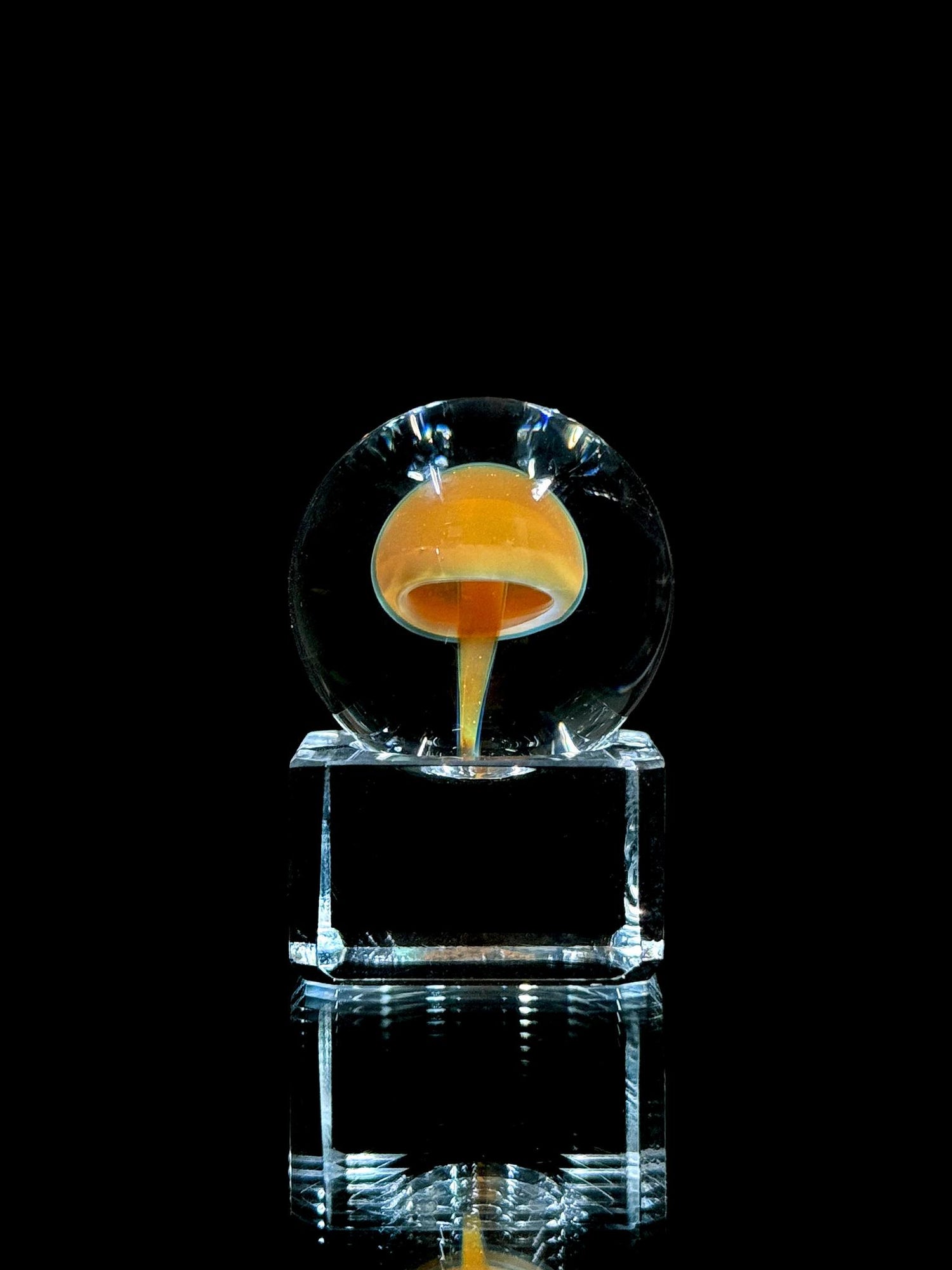 Florin Glass Mushroom Slurper Marble