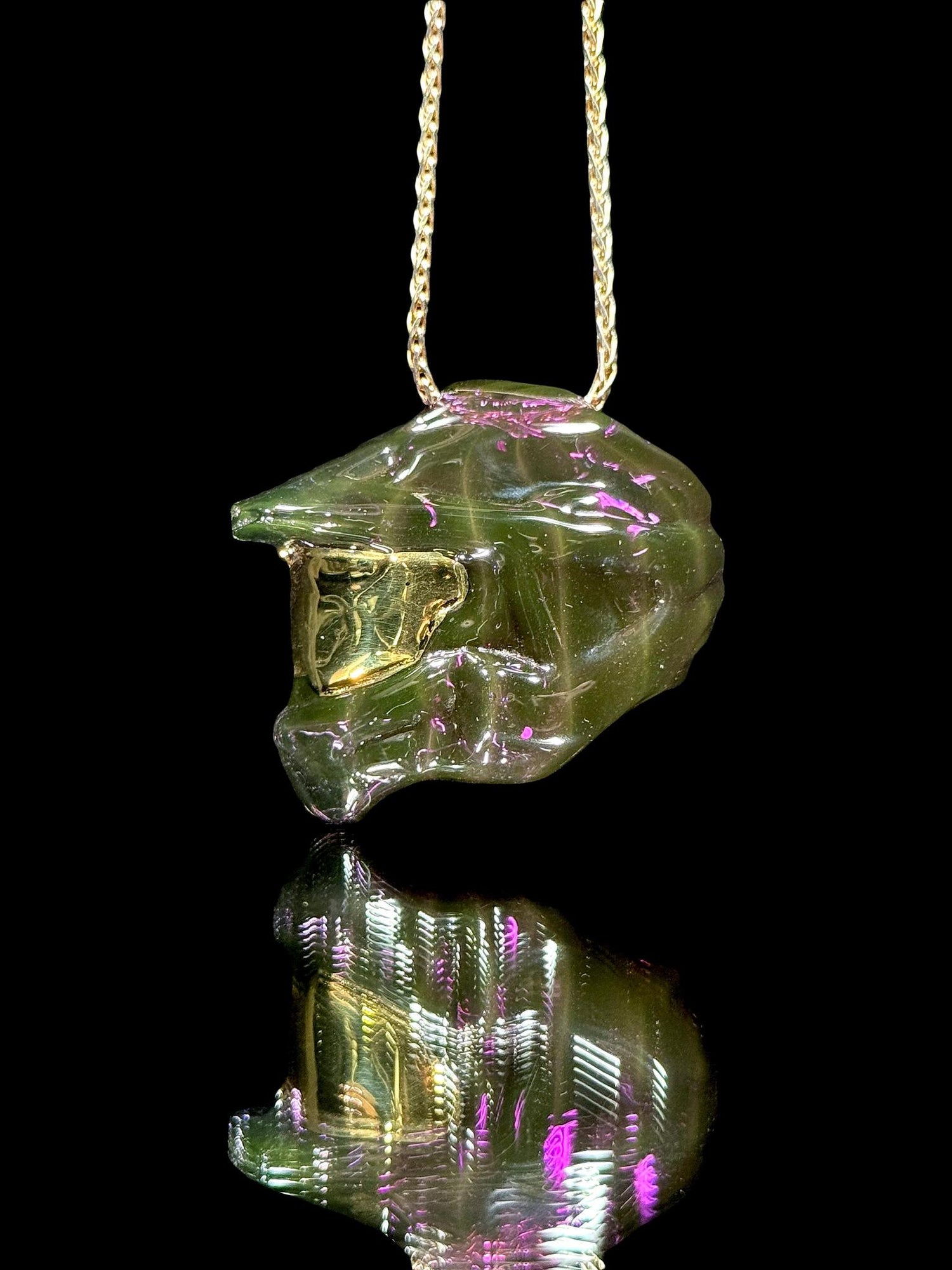 Tony Kazy Half Halo Helmet Pendant