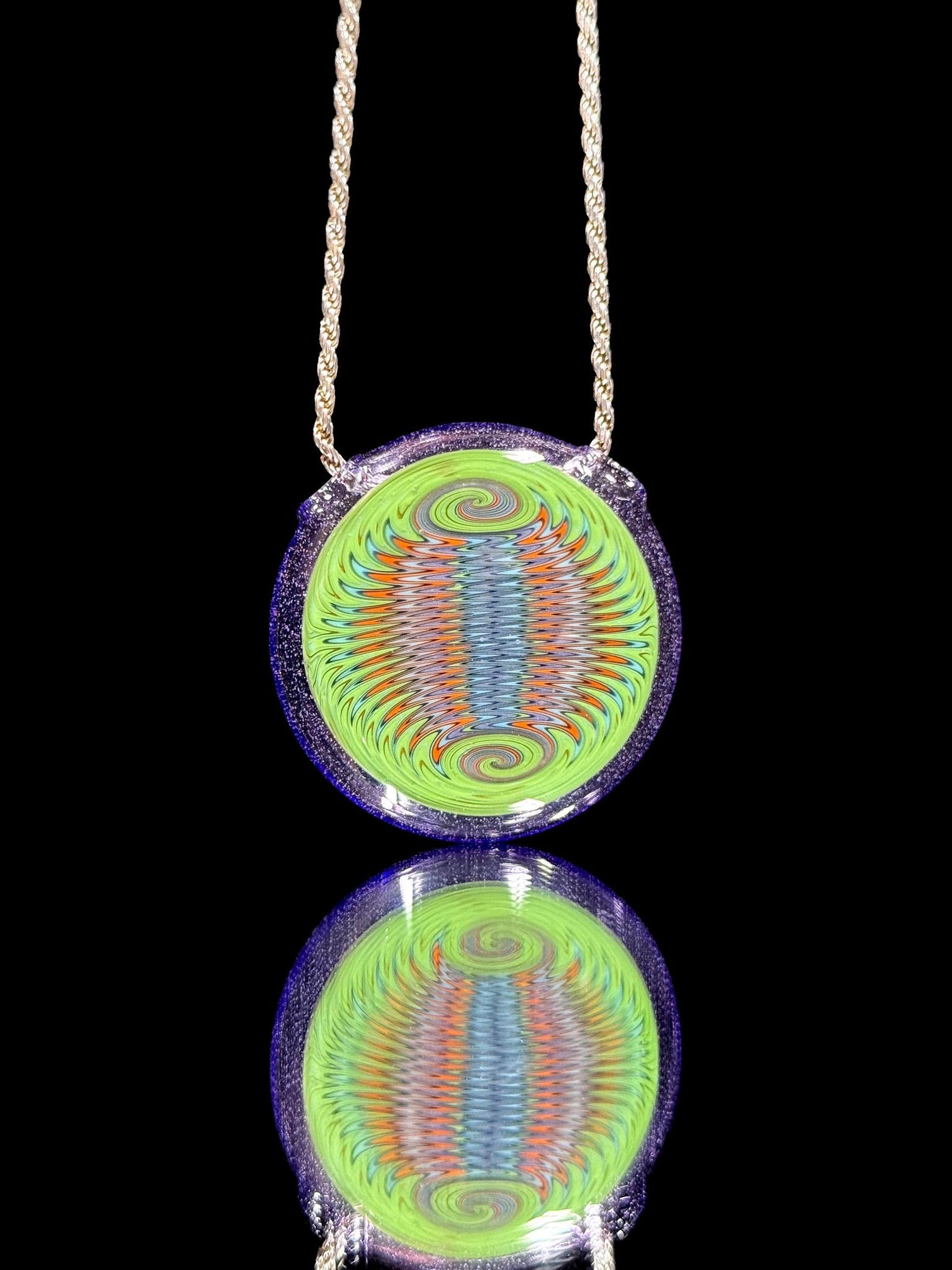 Jeff Spaga Hollow Disc Pendant