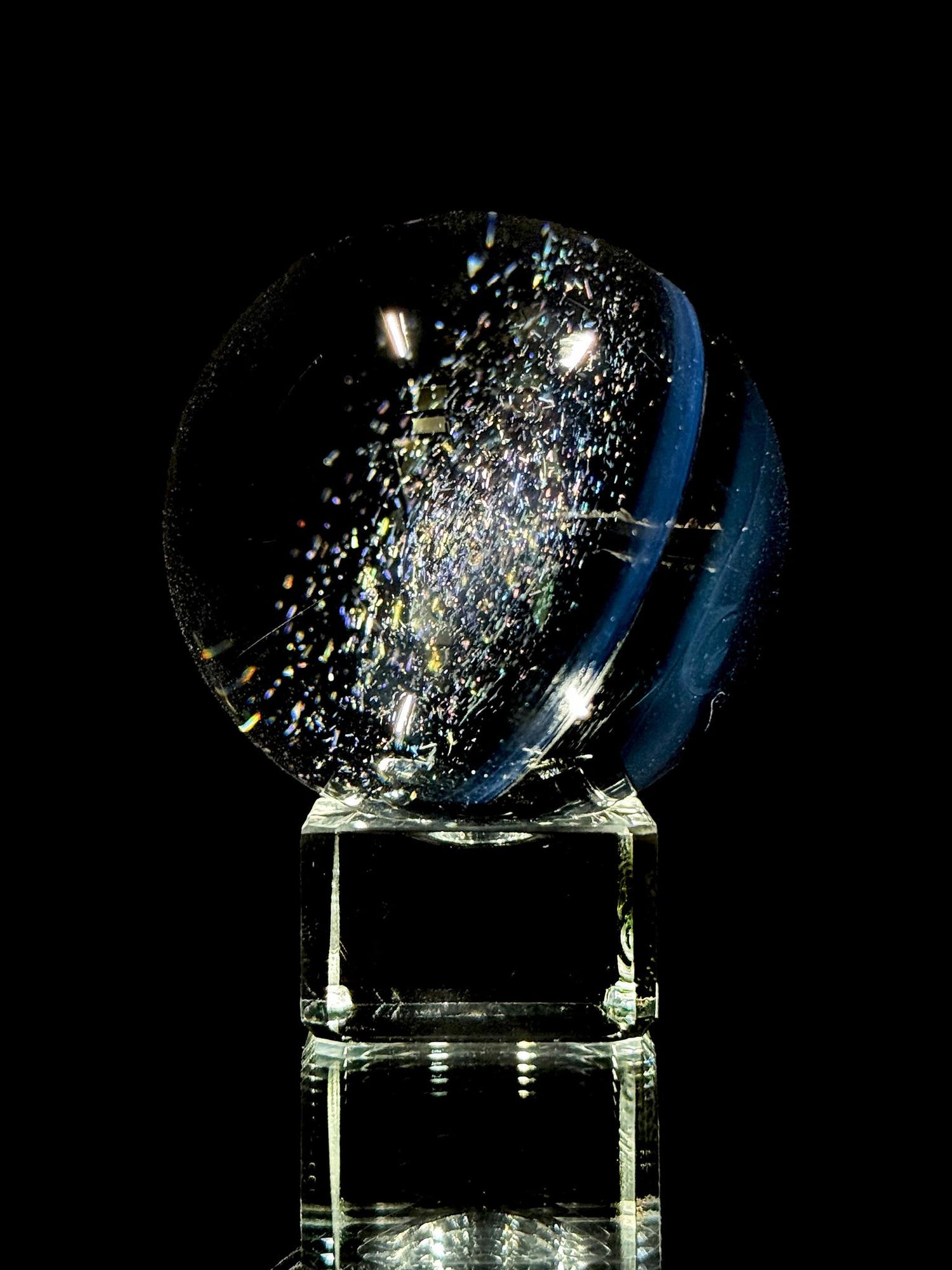 Florin Glass Lg Galaxy Marble