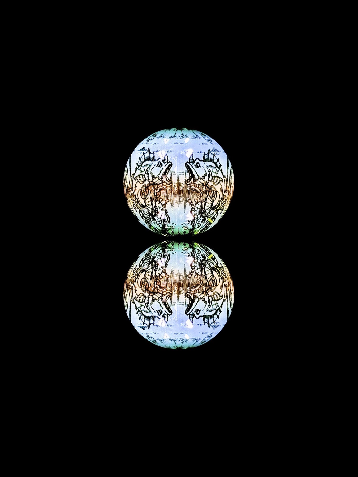 Mothership Hologram Slurper Marble