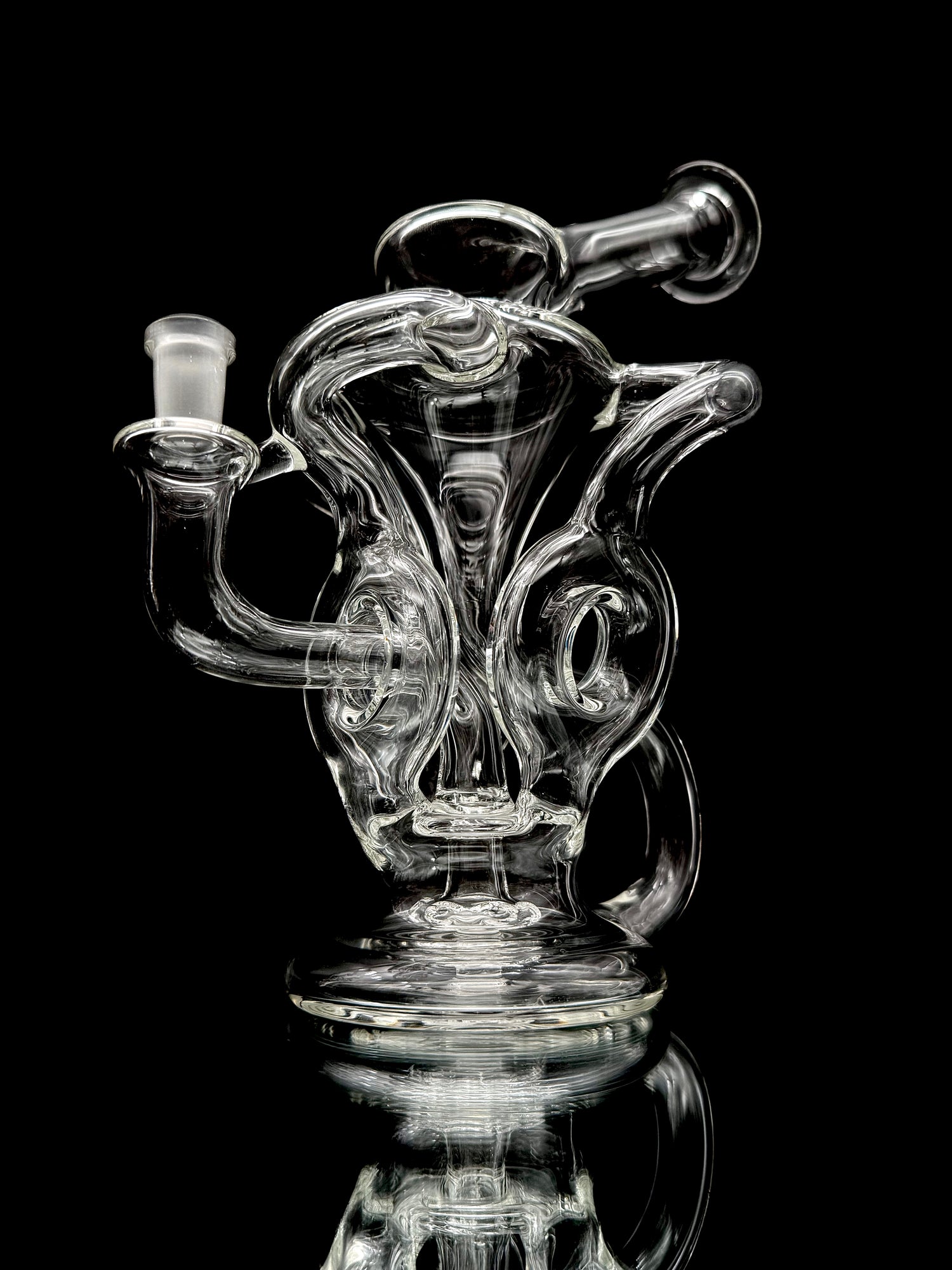 OTW Glass Triple Donut Recycler Full Size