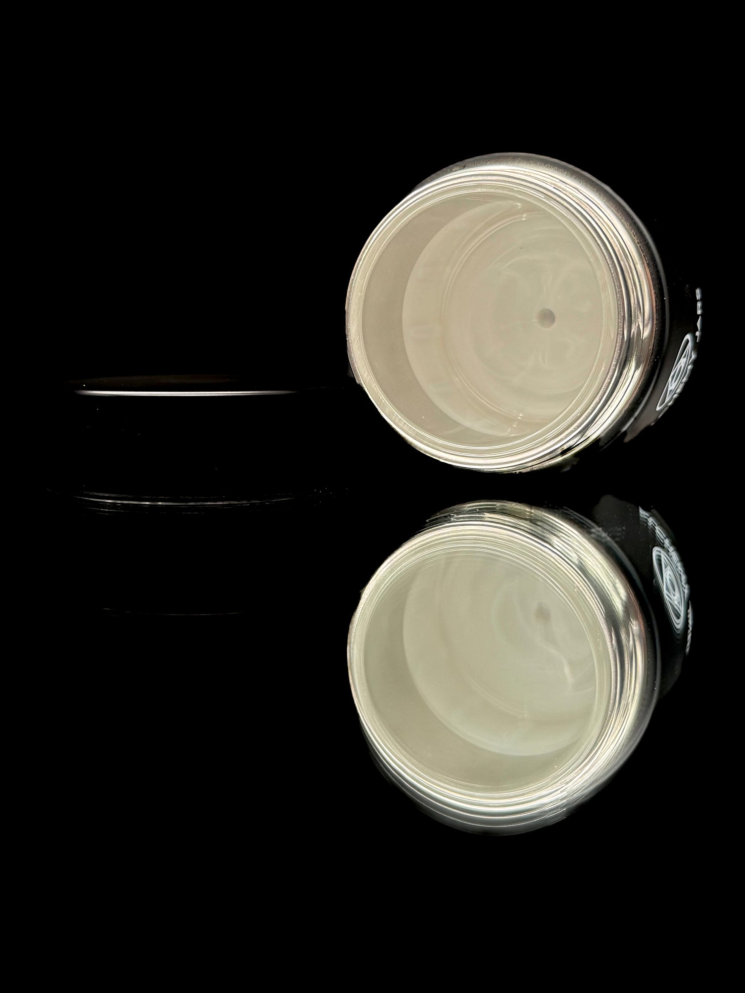 Glass Alchemy Jar Black 50ml