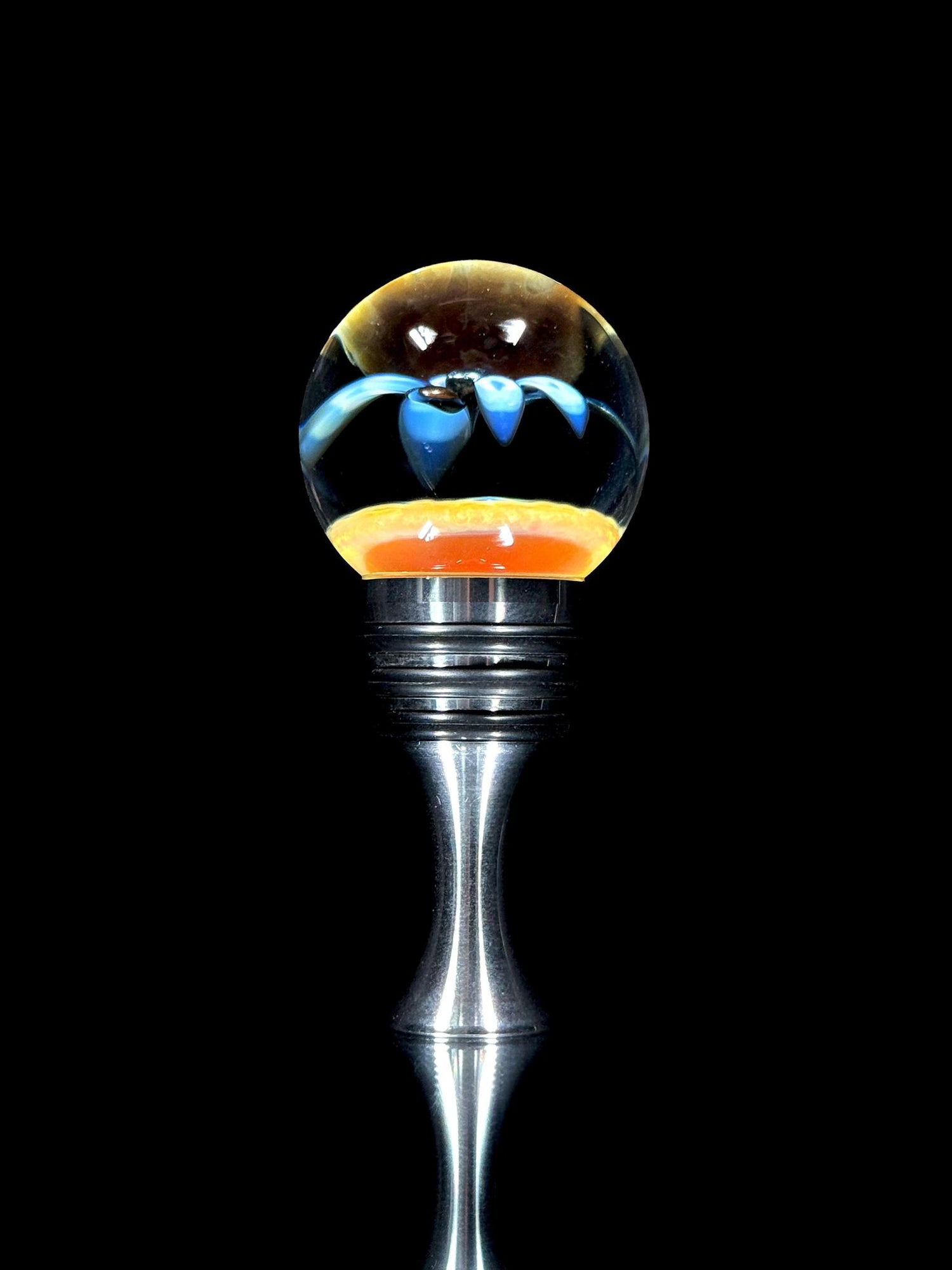 Florin Glass Wine Stopper