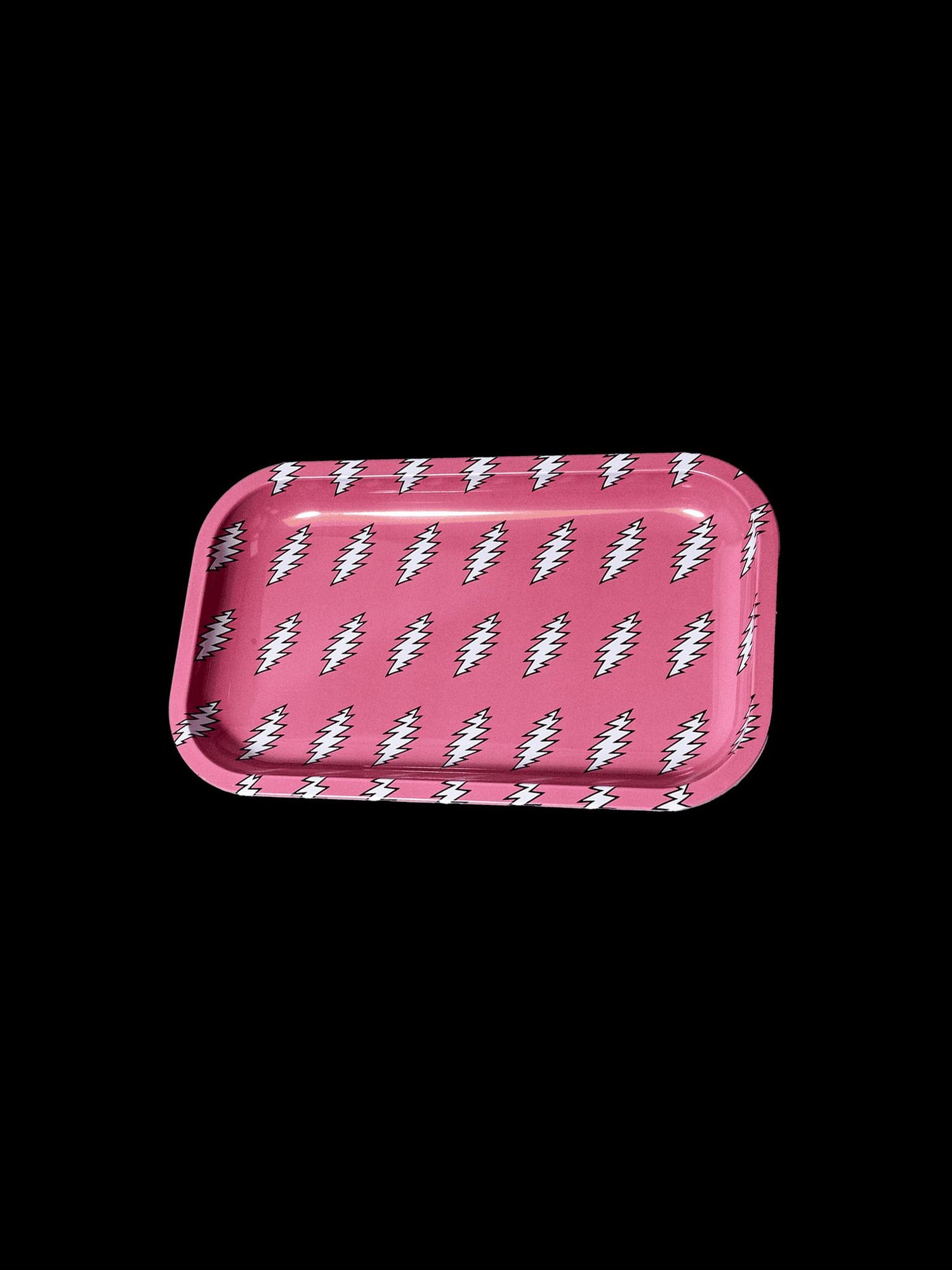 Blazy Susan x Grateful Dead Rolling Tray Md Pink Bolts