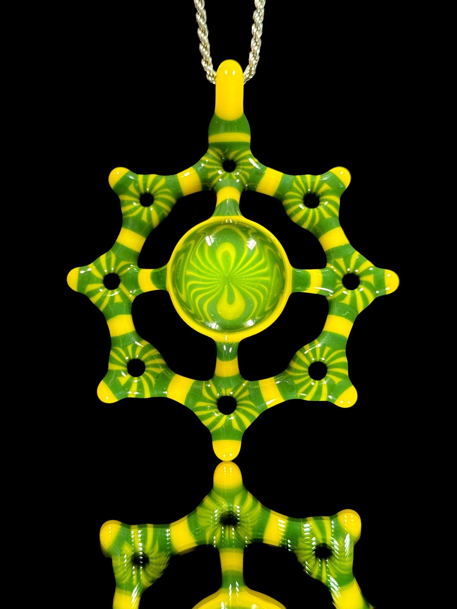 Kaja Glass Shield Pendant