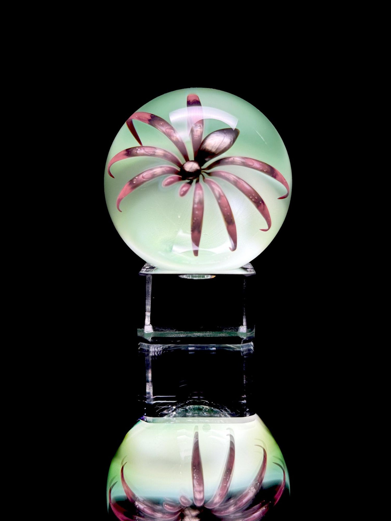 Florin Glass Lg Spider Marble