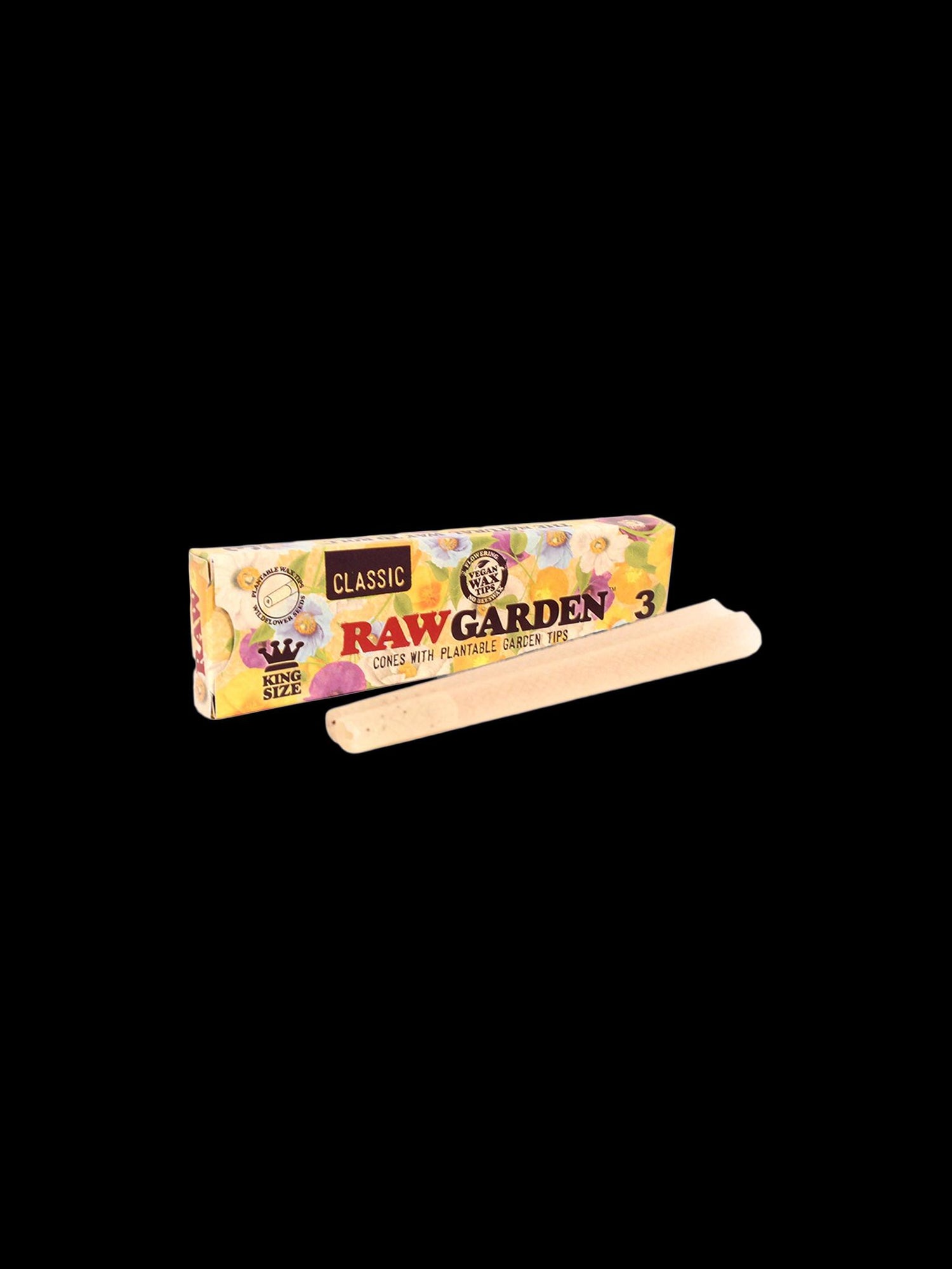 Raw Cone Garden King Size 3pk