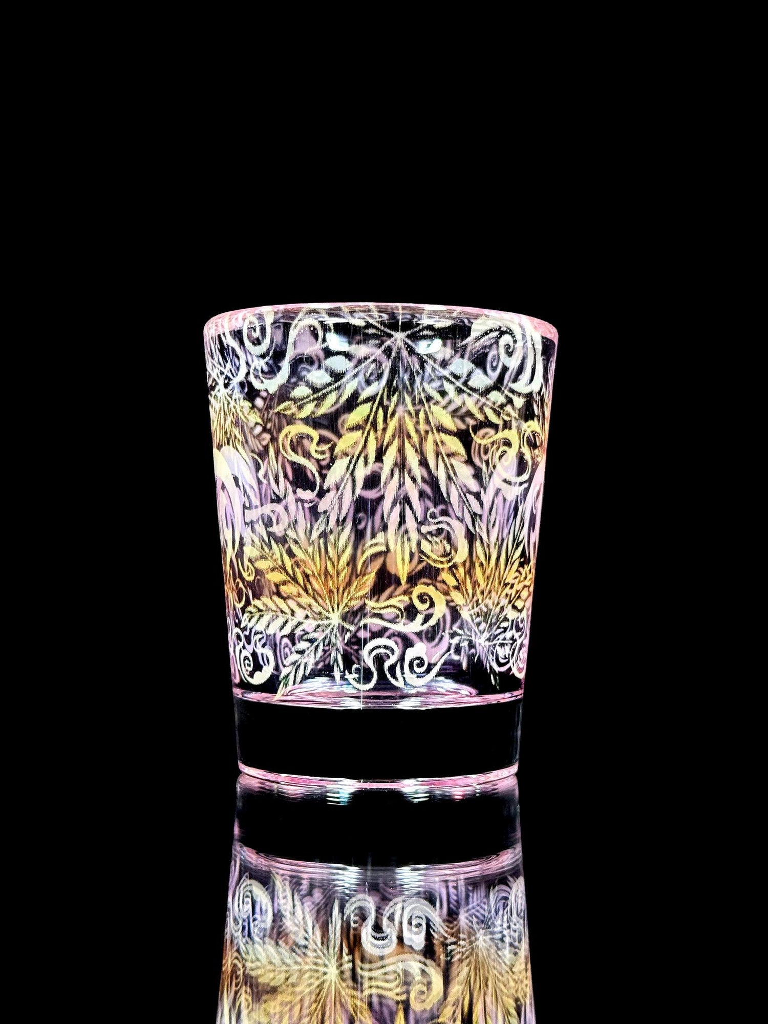 Mothership Hologram Shot Glass