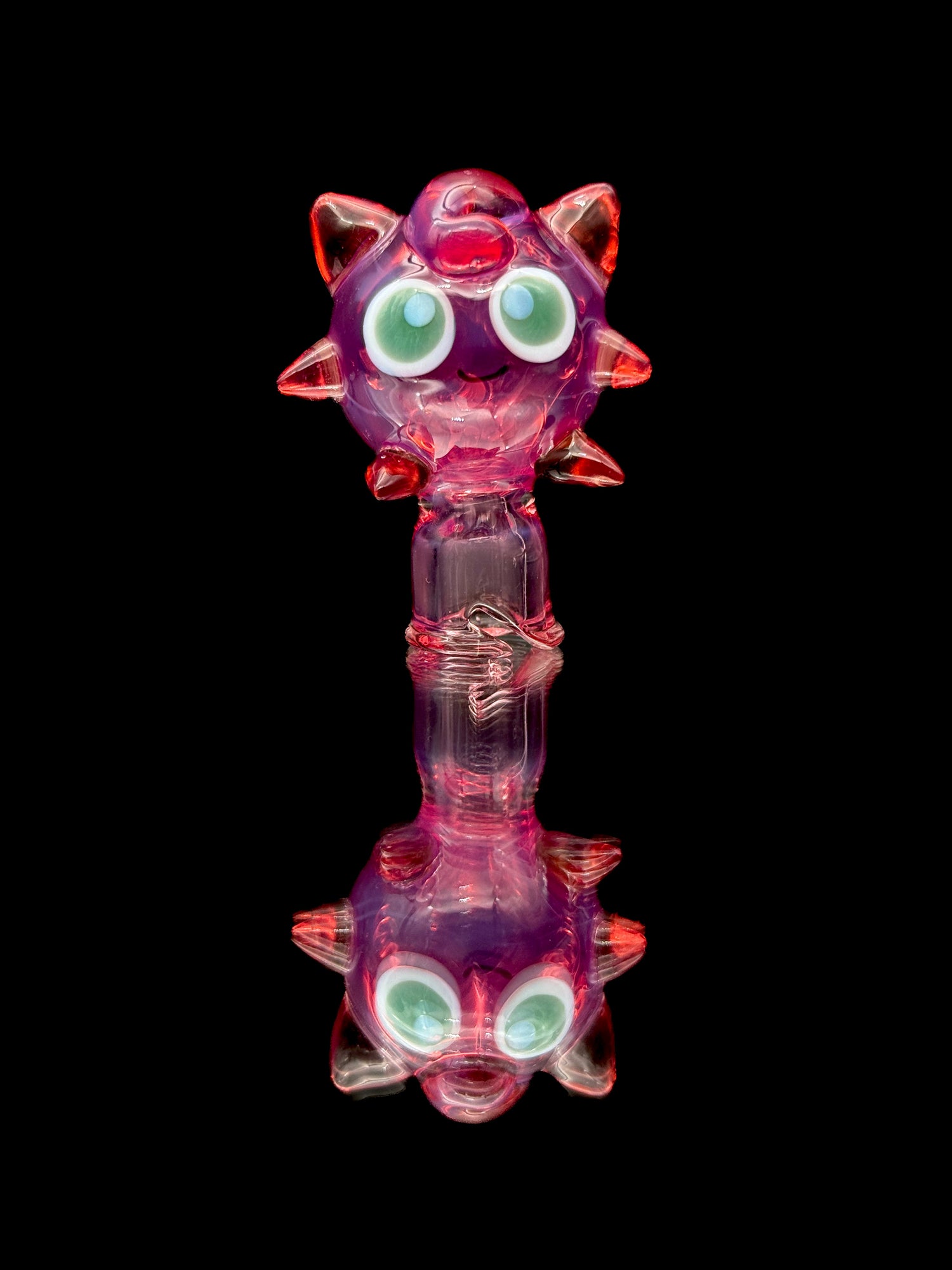 Saiyan Glass Pivot Top