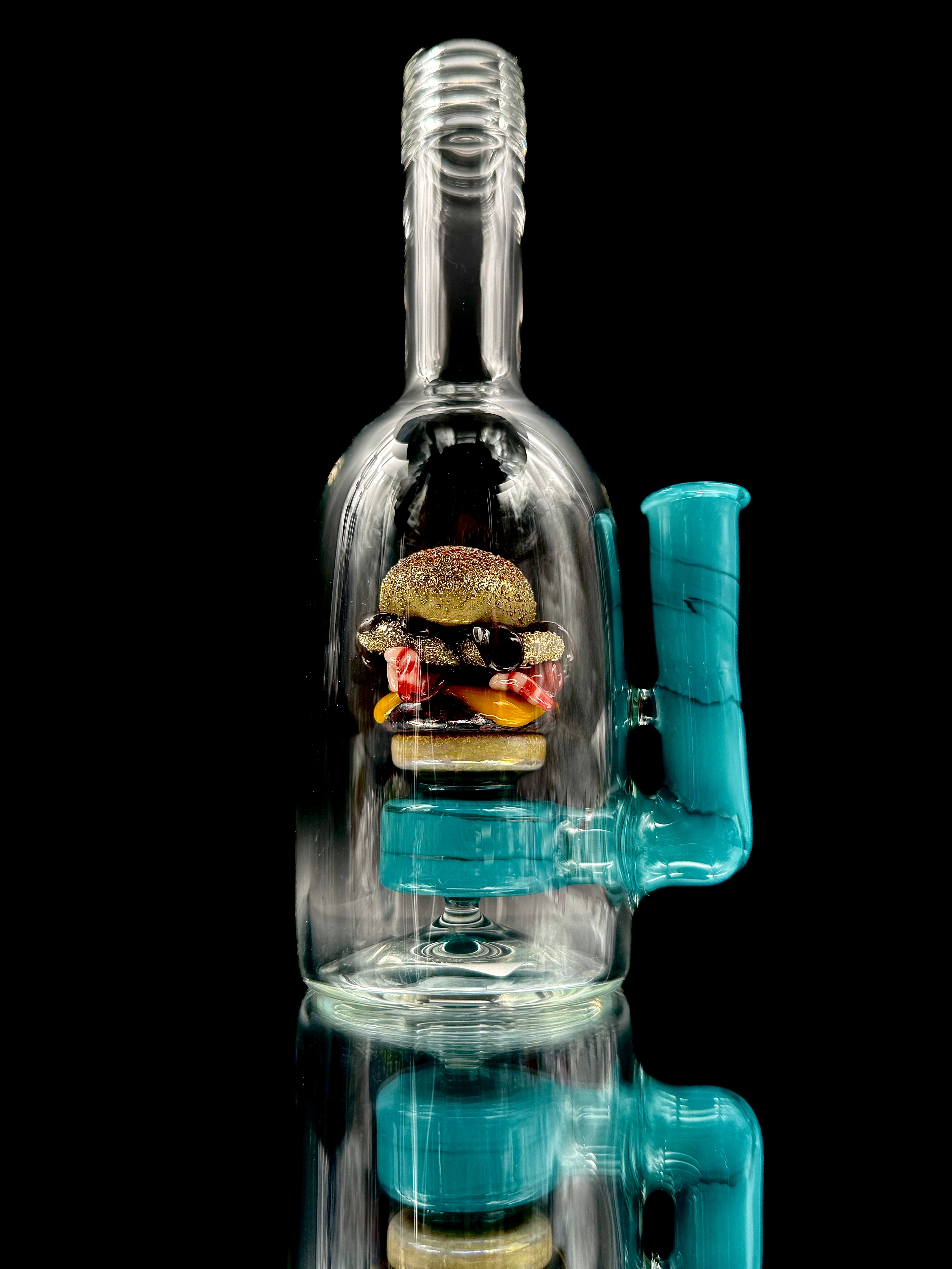 Rosburg Glass Burger Rig – Connoisseur Smoke Shop