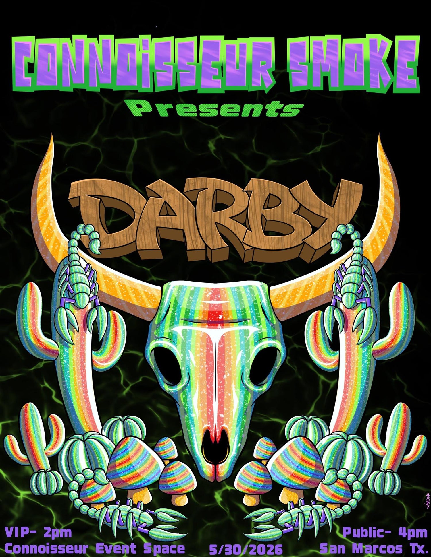 Darby Show Virtual/Online or In Person VIP ticket