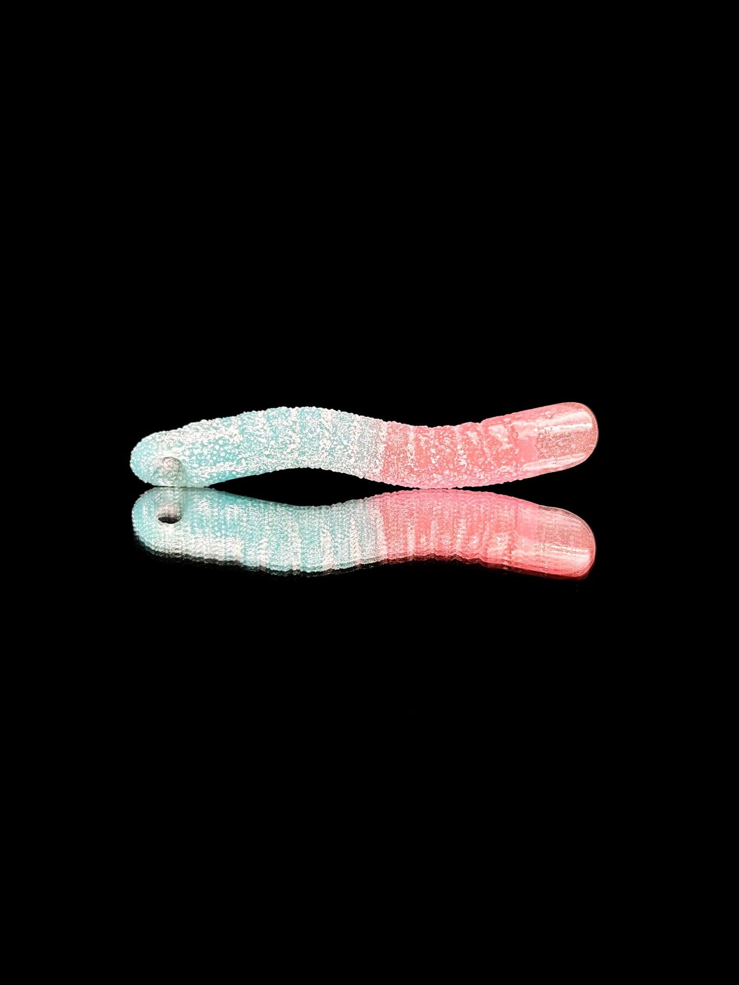 Emperial Glass Gummy Worm Dabber Pendant