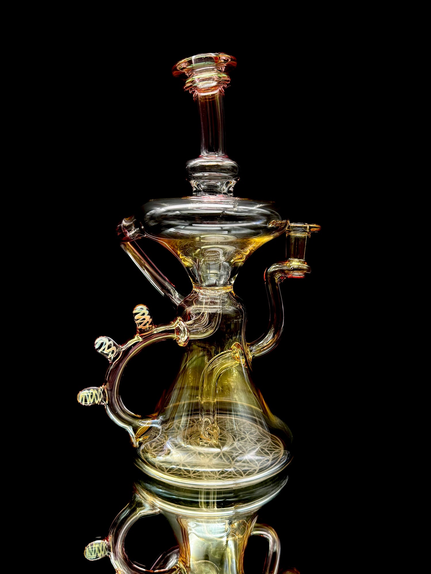 Kage Glass Seed Of Life Klein Recycler