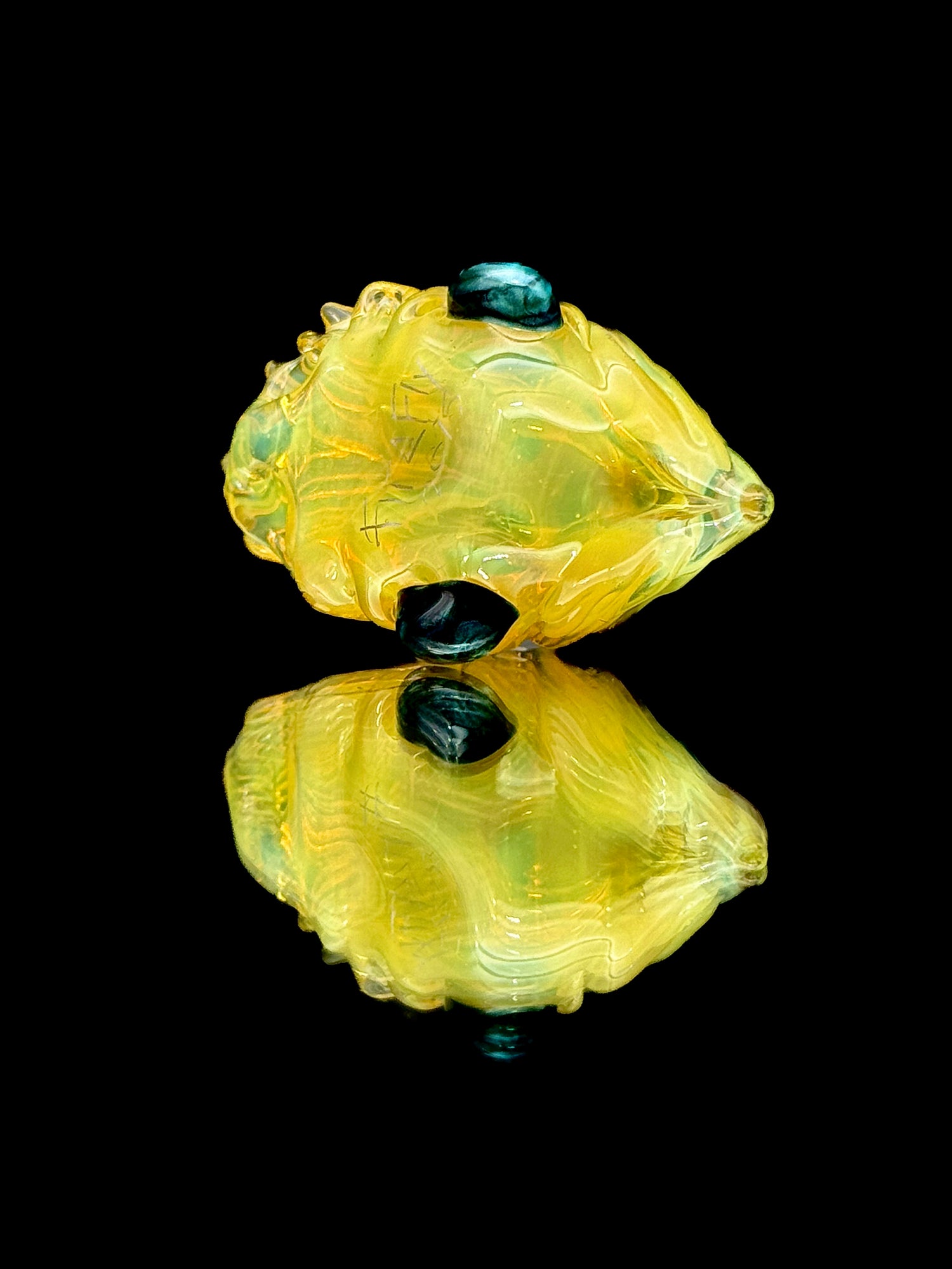 Firefly Glass Mini Textured Gorilla Pendant