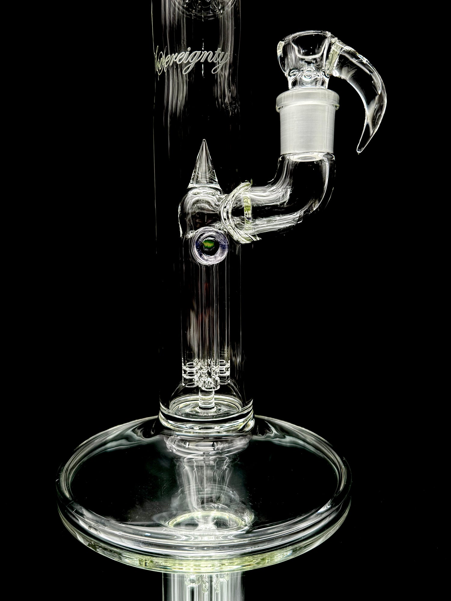 Sovereignty Glass Bishop Fixed 4 Slitted w/ Tube Reduction & Millie