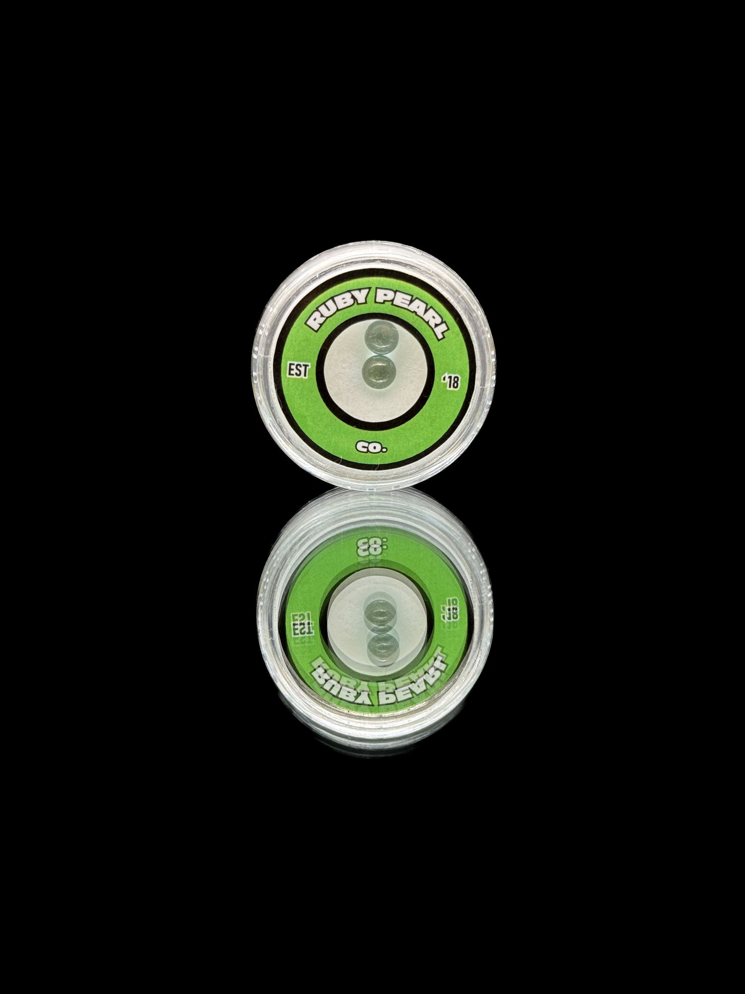 Ruby Pearl Co 4mm Green Sapphire 2pk