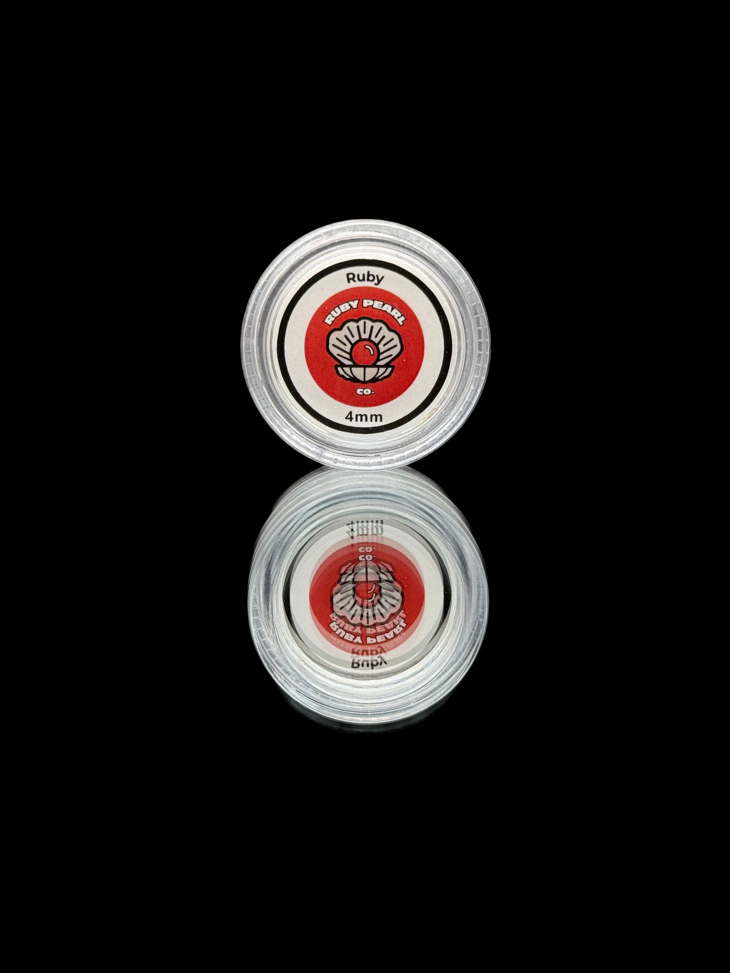 Ruby Pearl Co 4mm Ruby Pearl 2pk