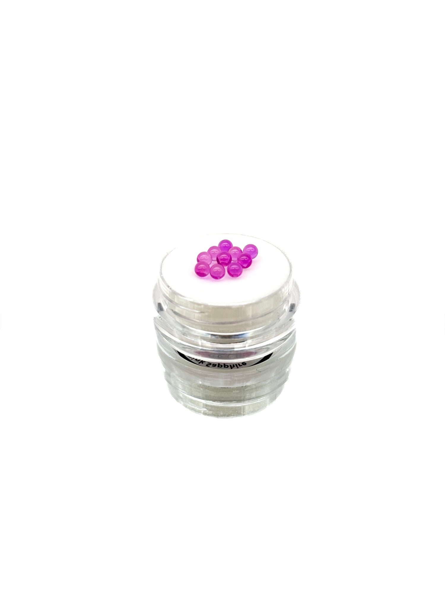Ruby Pearl Co Pink Sapphire 3mm 10pk