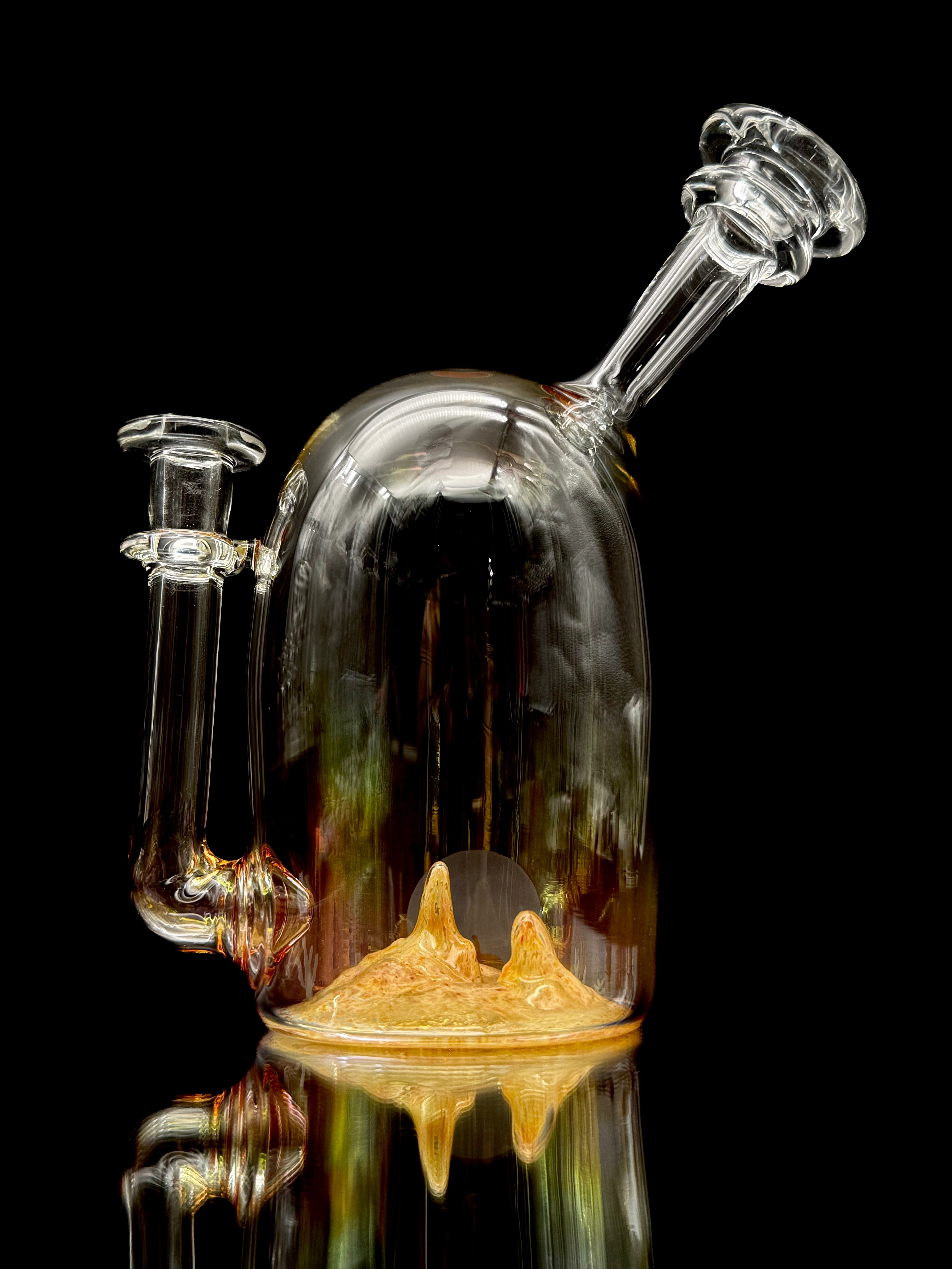 Kage Glass Desert Scene Rig – Connoisseur Smoke Shop