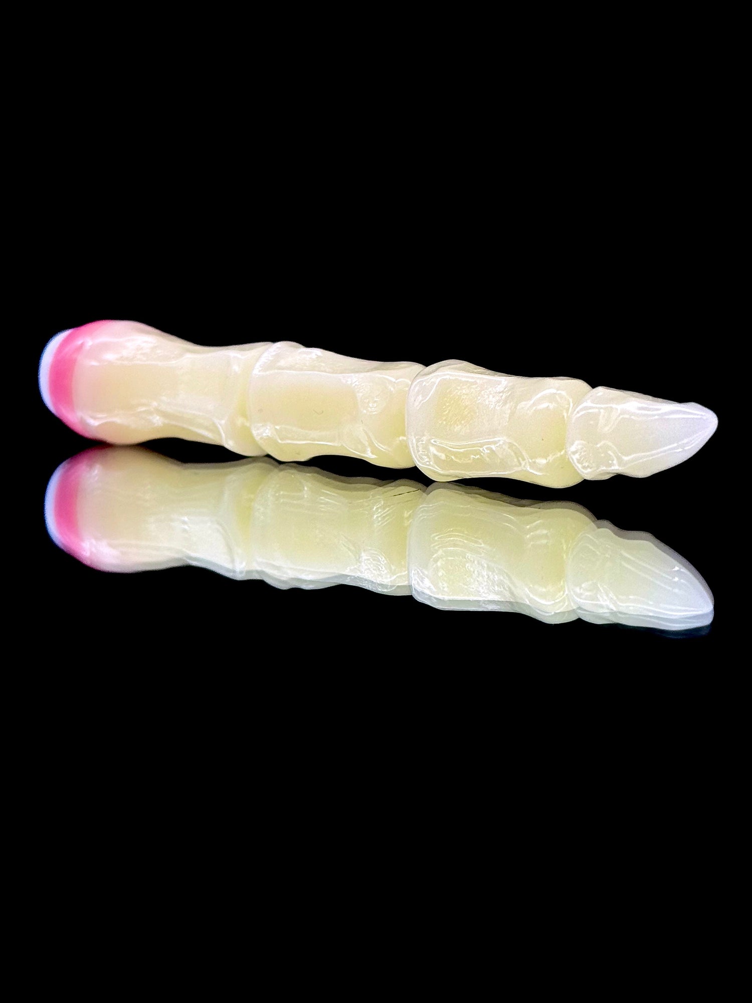Salt Glass Bone Finger Dabber