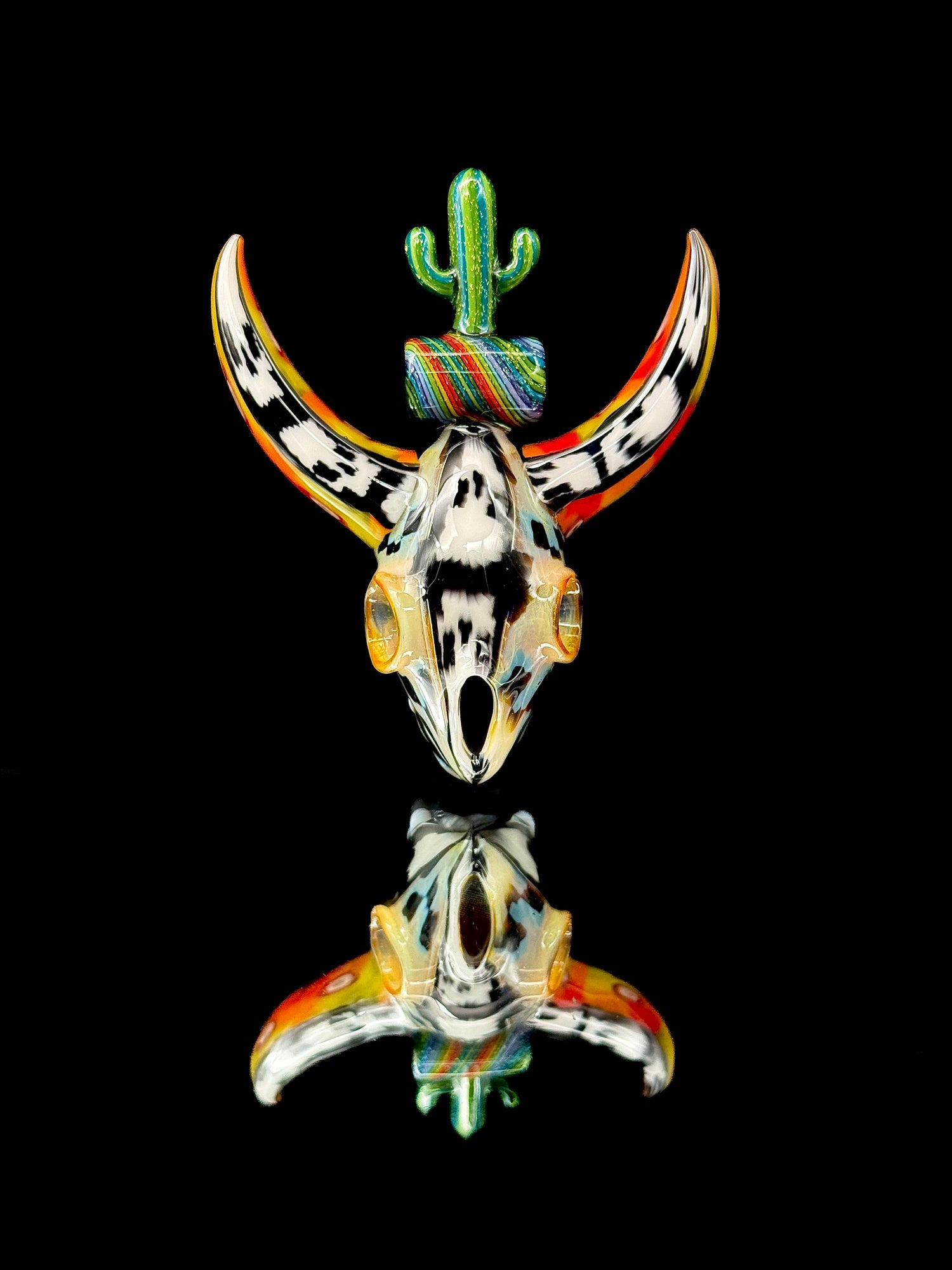 Crunk x Darby Cow Skull Pendy