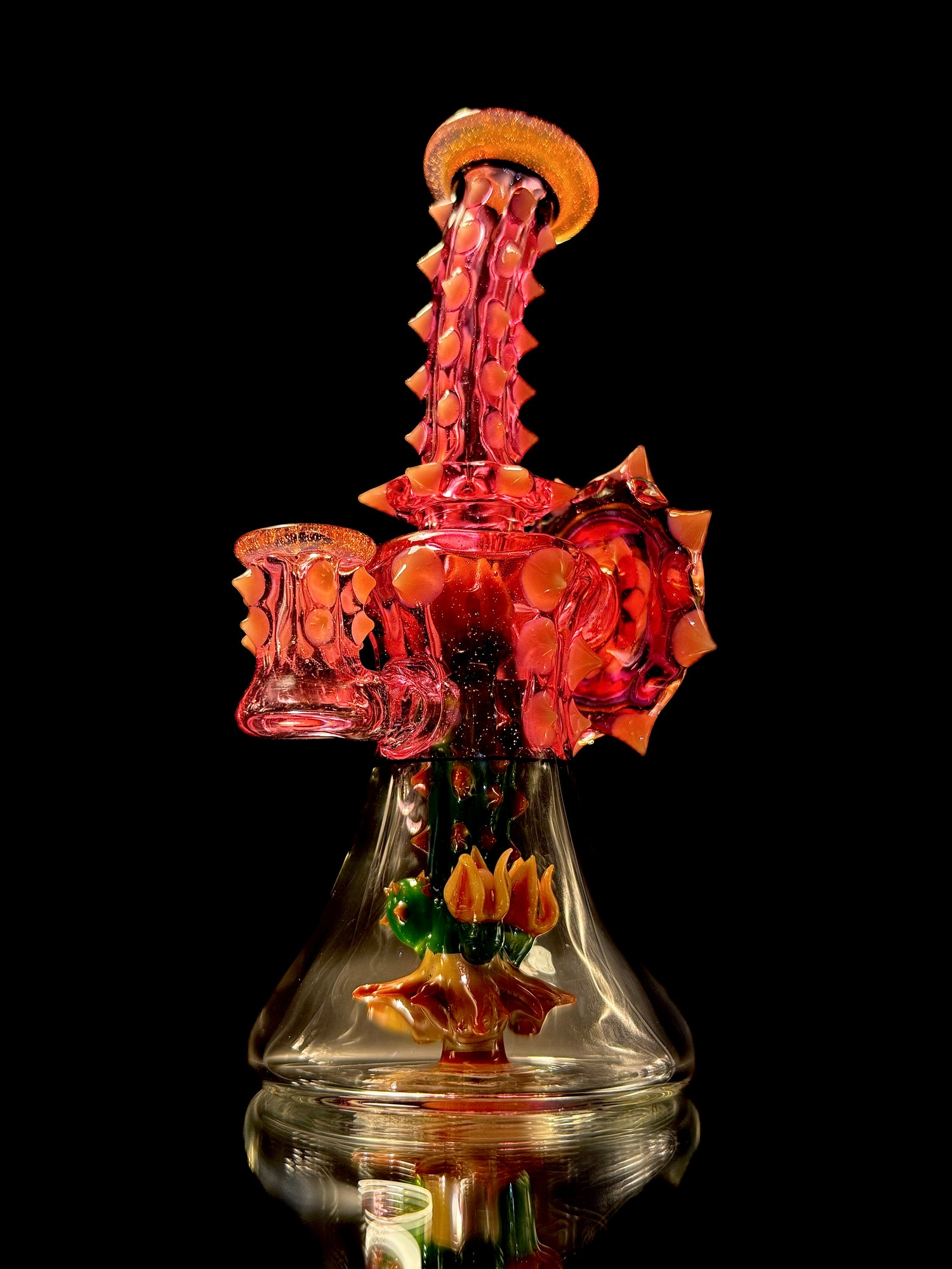Unparalleled Glass x Brian Jacobson Mini Beaker