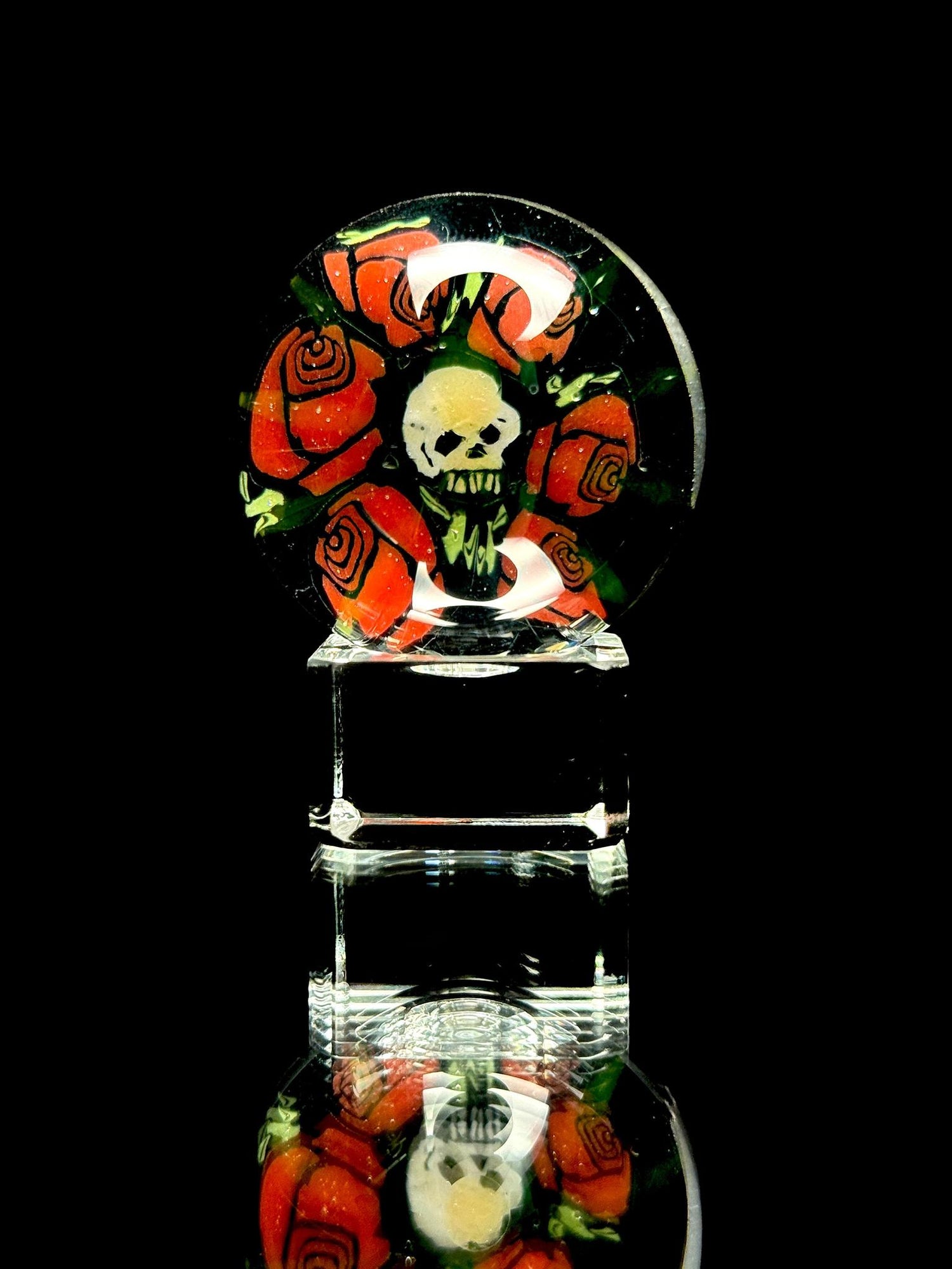 Florin Glass Lg Uv Spider Millie Marble