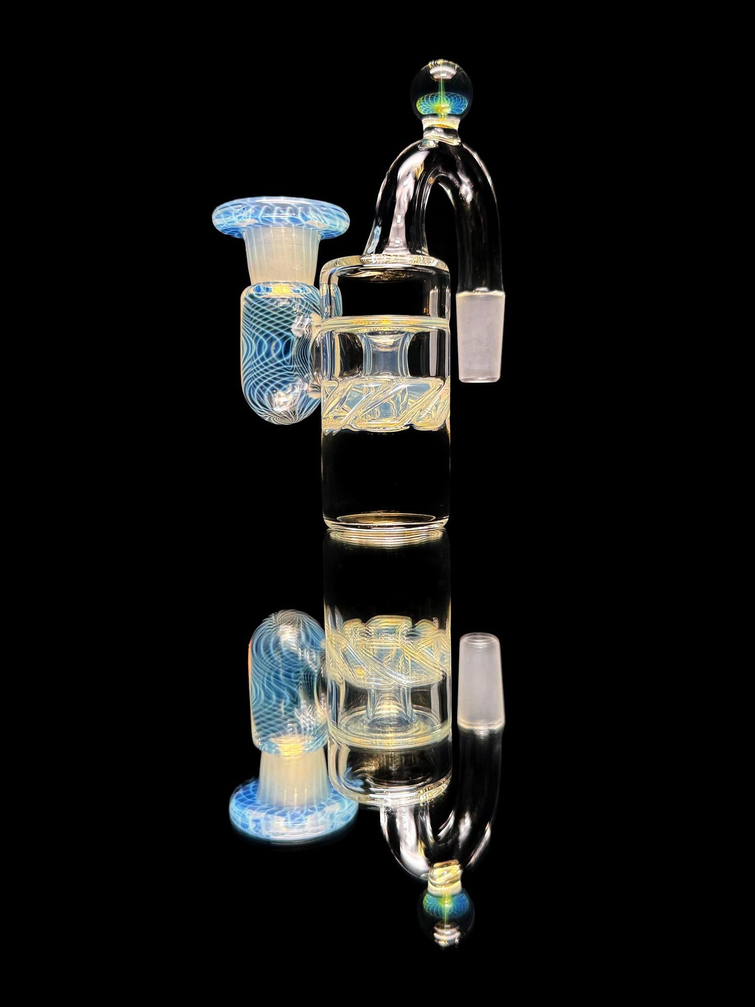 Terroir x Worm Glass Signature Dry Catcher V3 14mm 90 Degree