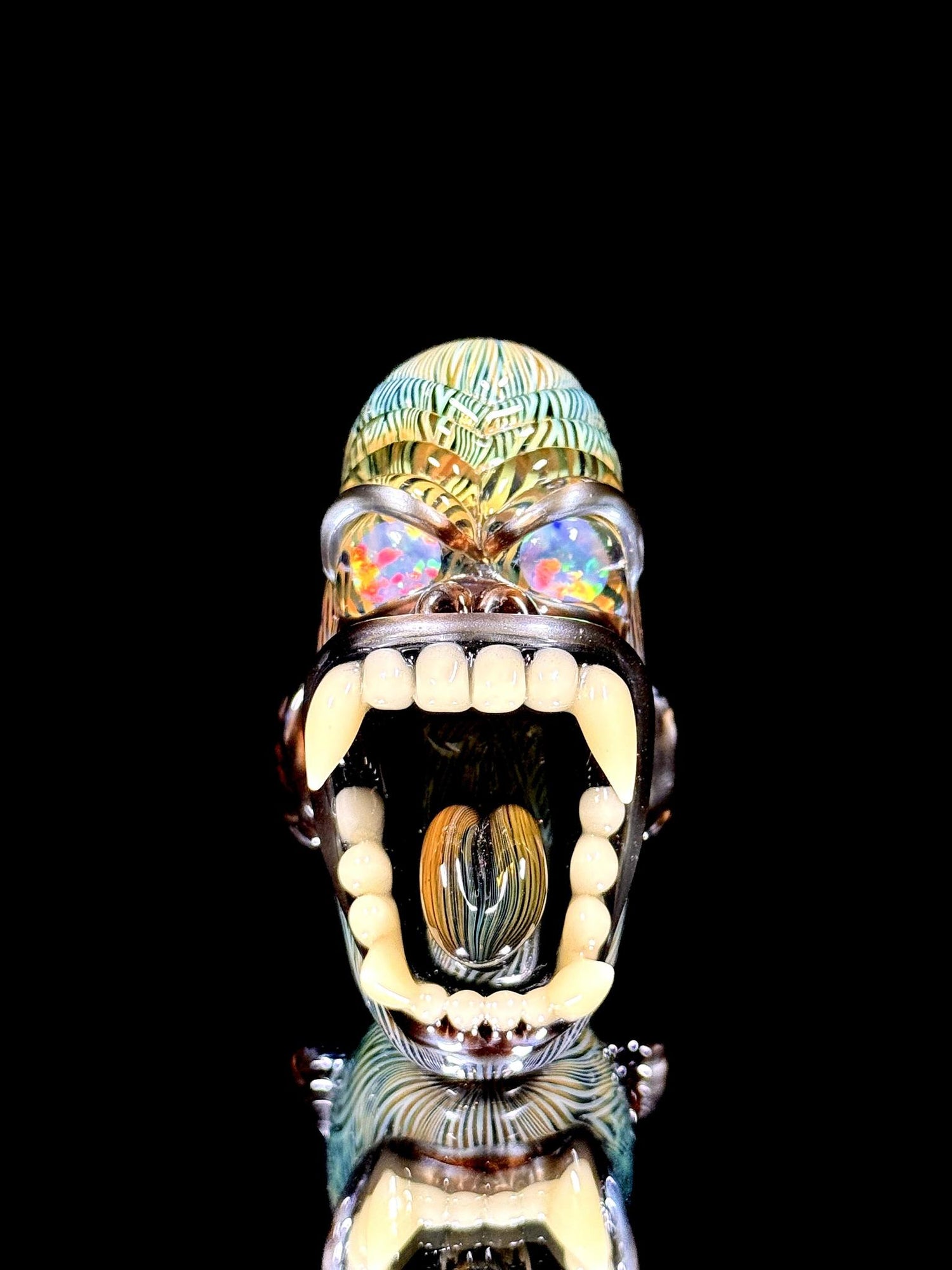 Steve Sizelove x Firefly Glass Killa Gorilla Pendant
