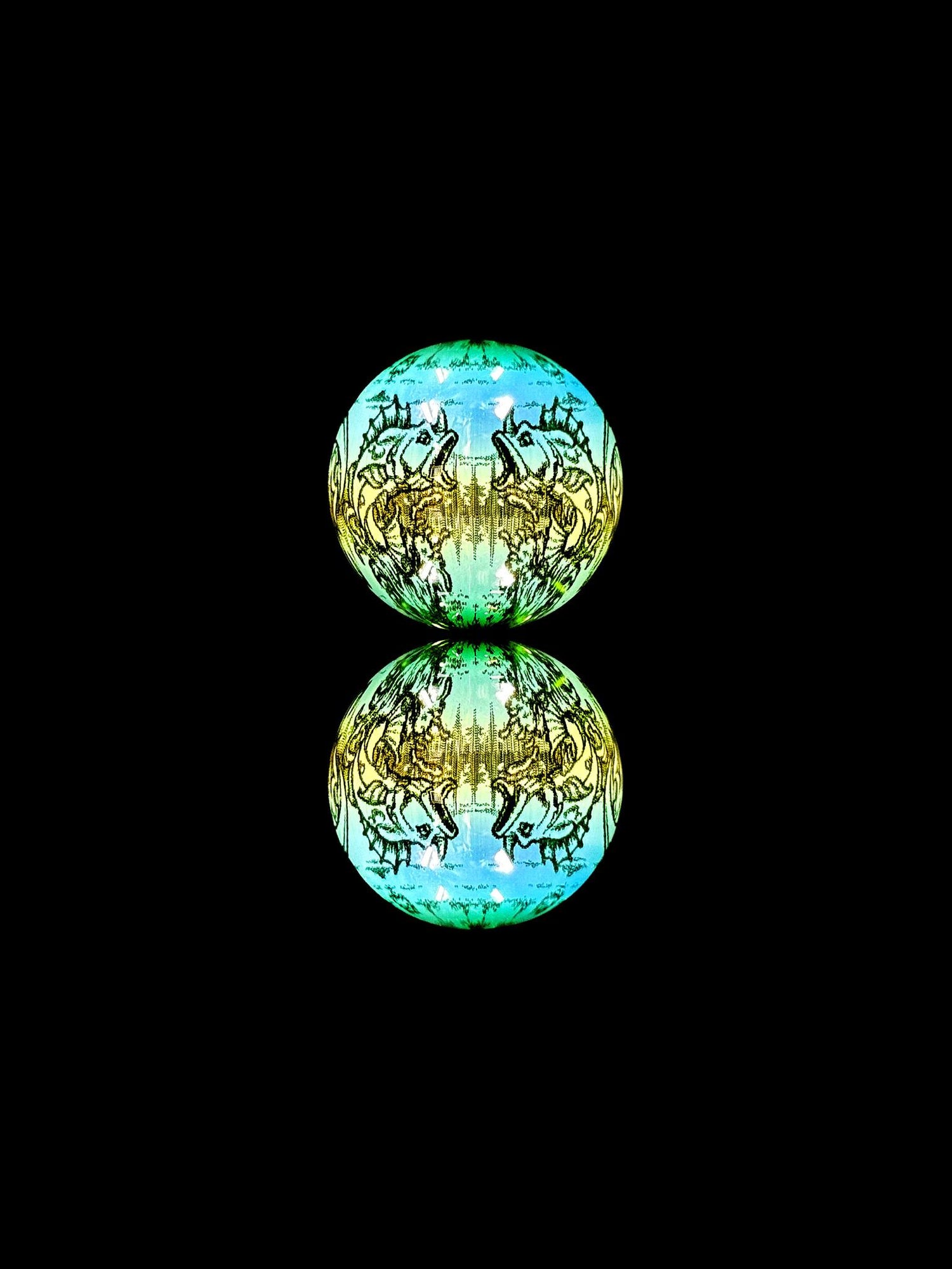 Mothership Hologram Slurper Marble