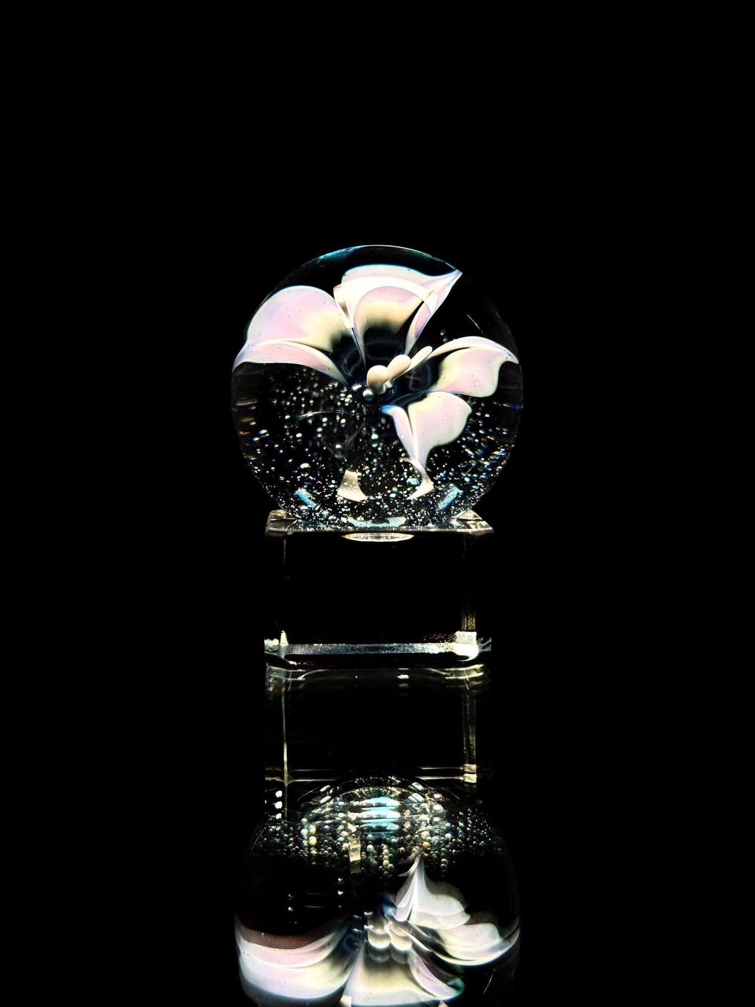 Florin Glass Md Butterfly Marble