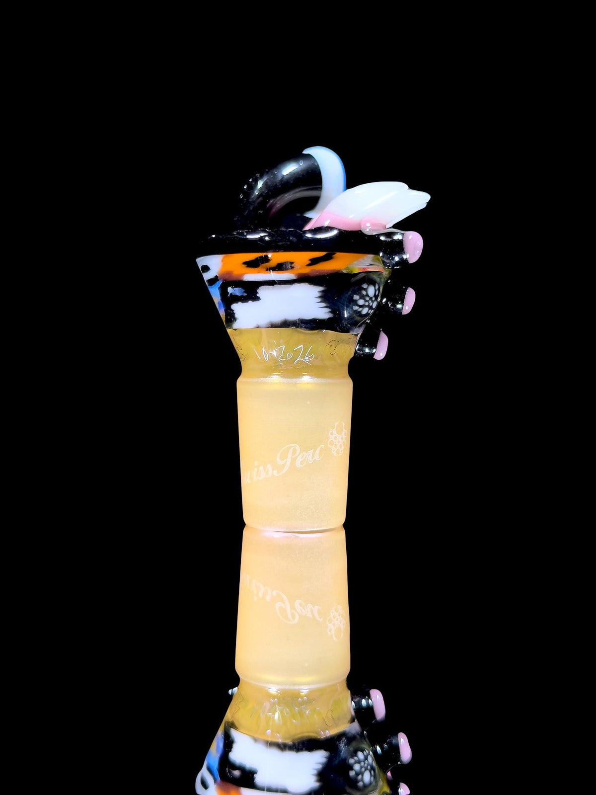 Crunk x Salt Glass x SwissPerc Studios 18mm Slide