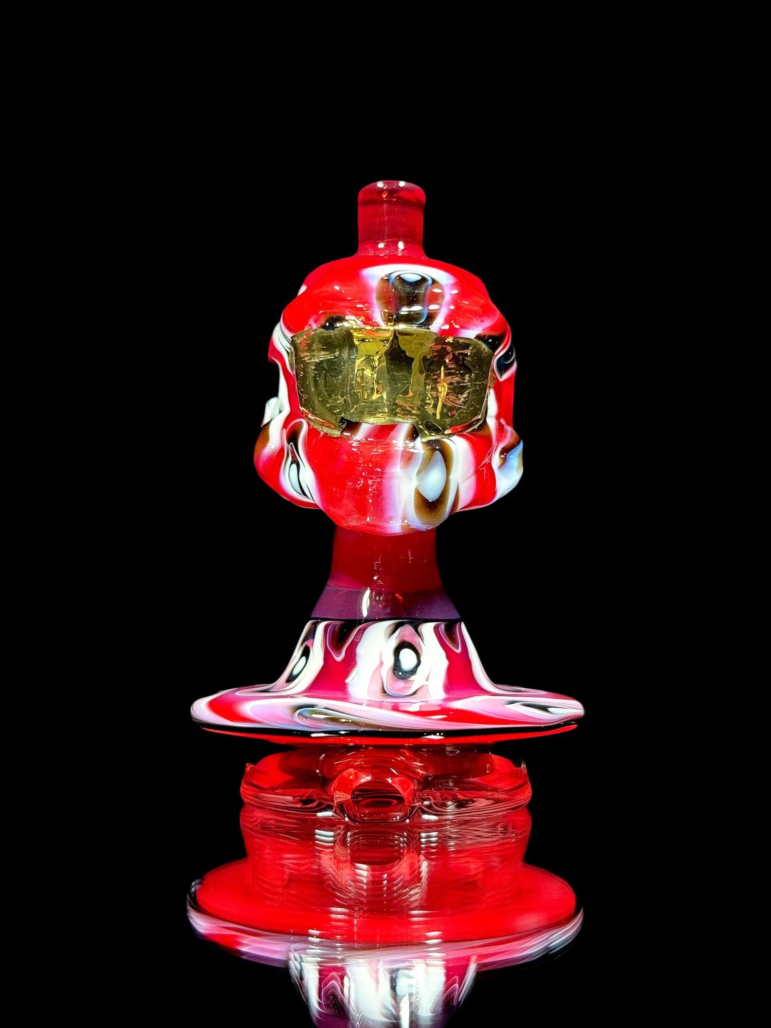 Tony Kazy x Indo Glass x Geoff Made Glass Halo Helmet Peak Dry Top