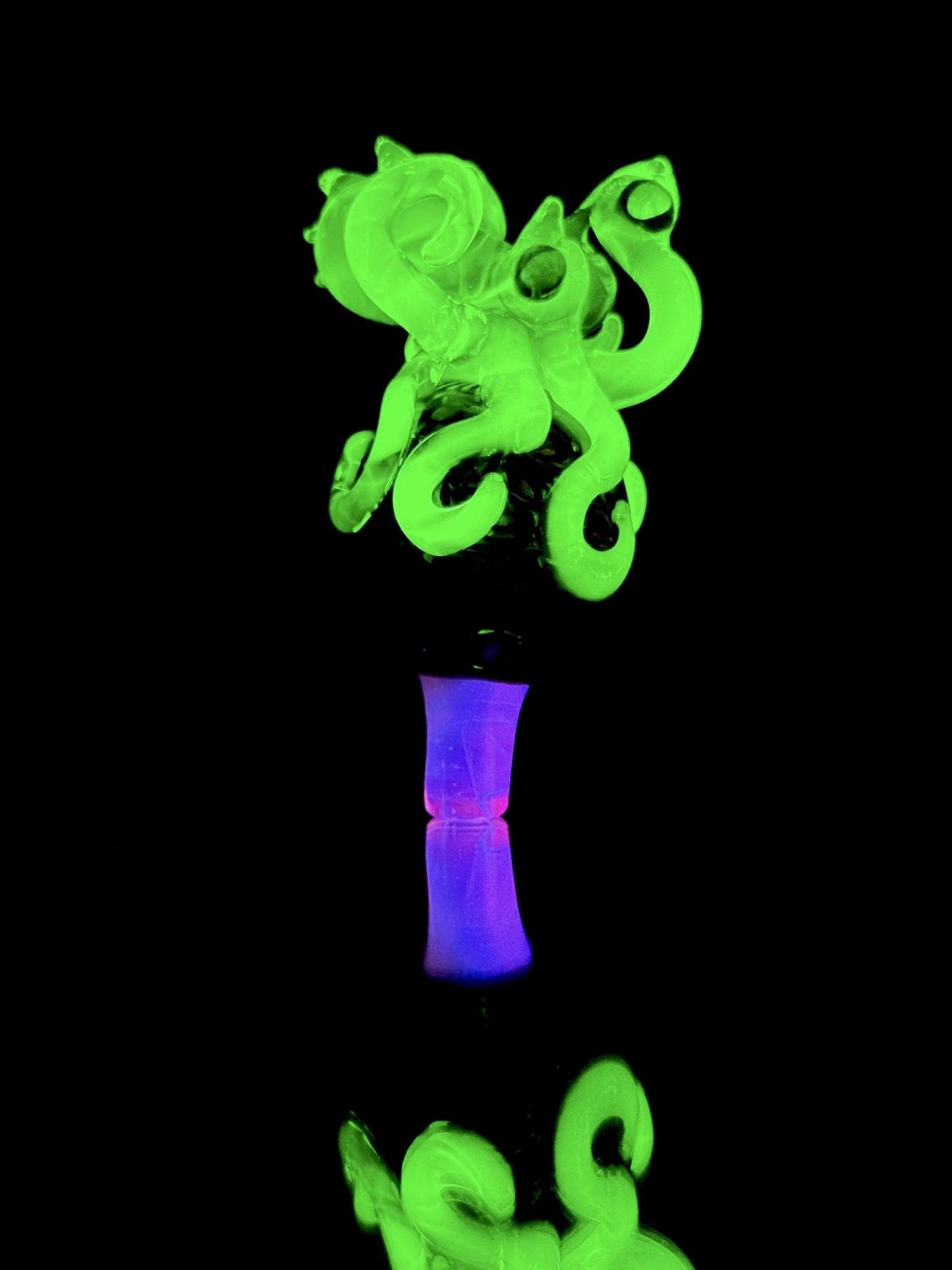Mako Glass Uv Octopus Bubble Cap
