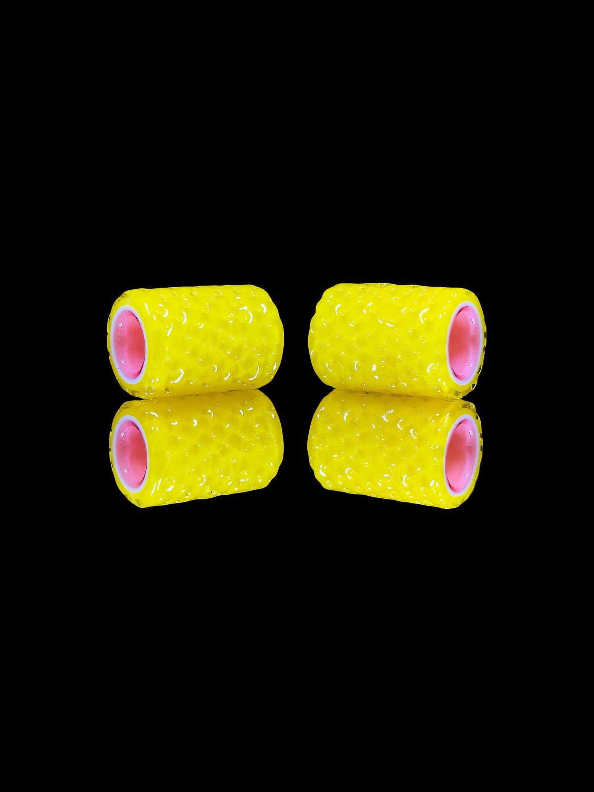 Lyons Glass Lemon Bead Set