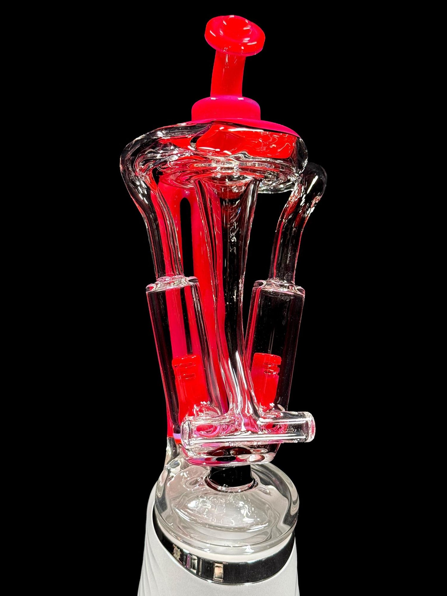Nib Glass Peak V-Twin Recycler Top