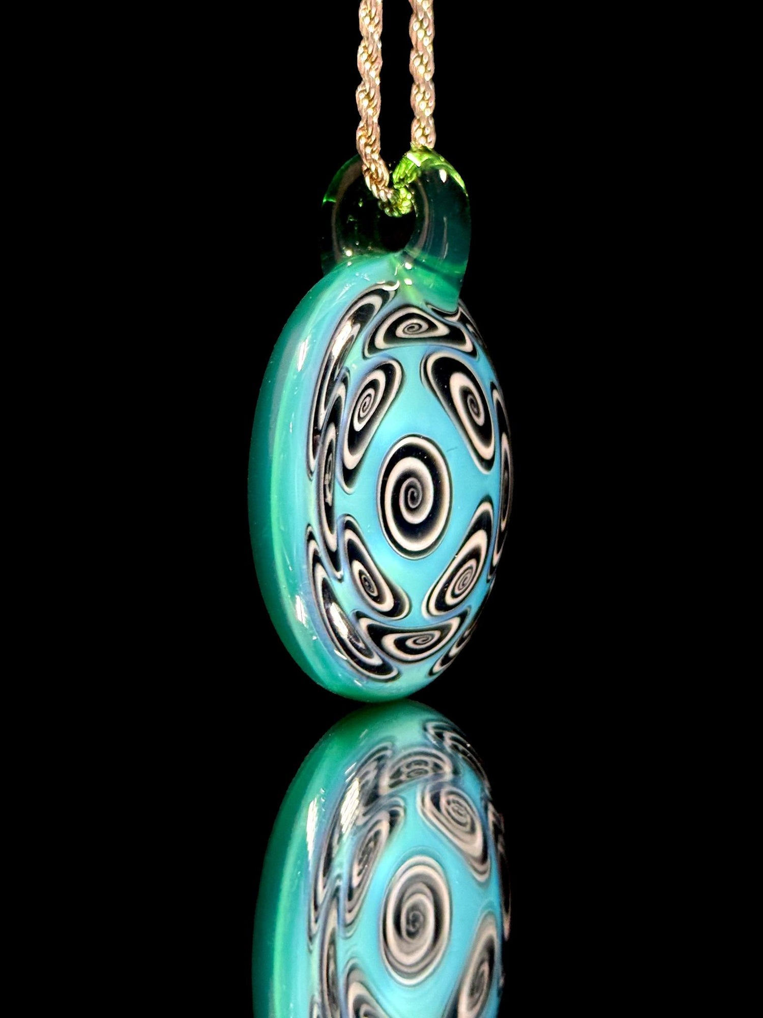 Kaja Glass Micro Spiral Pendant