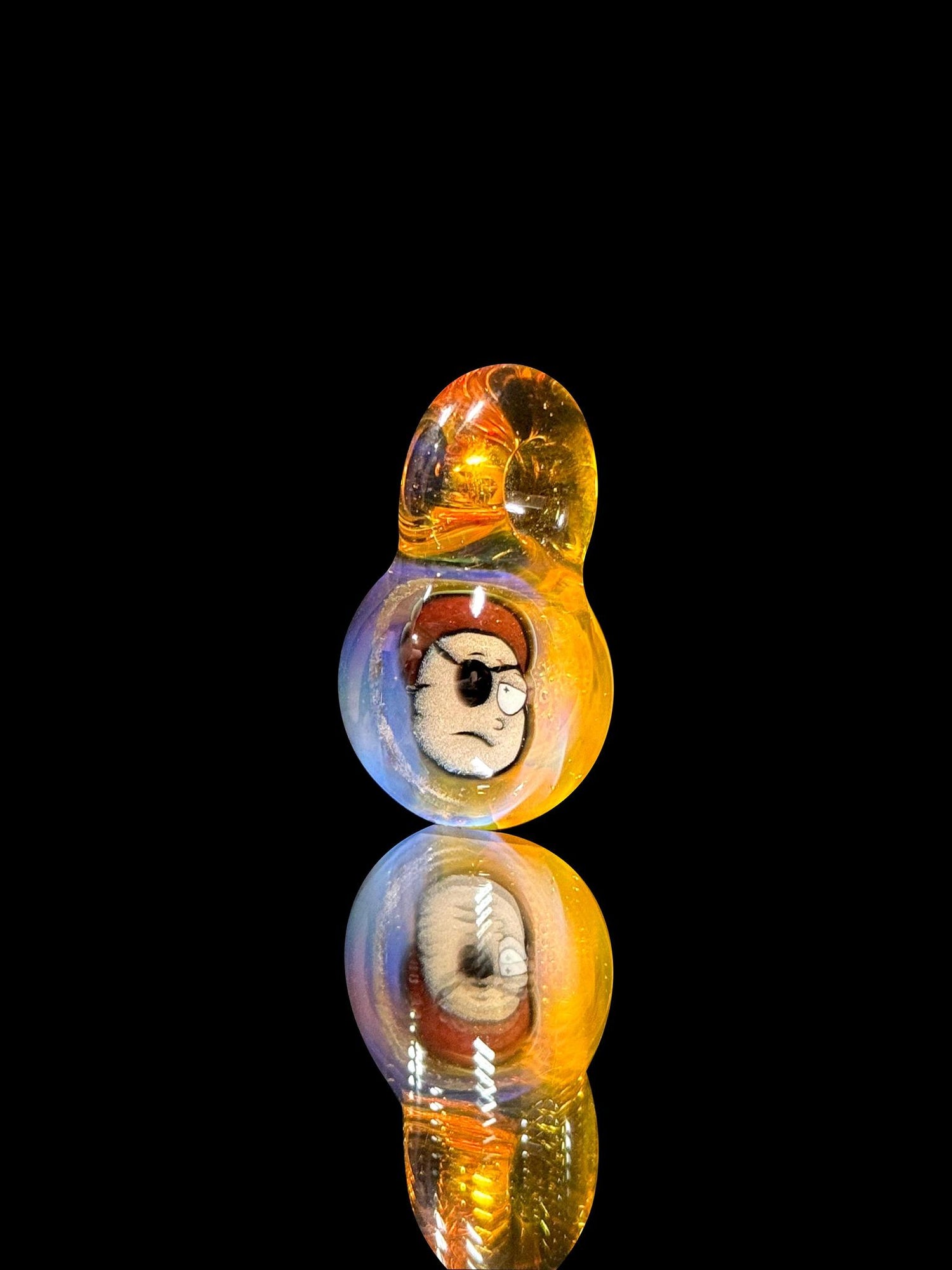 Keys Glass Millie Pendant