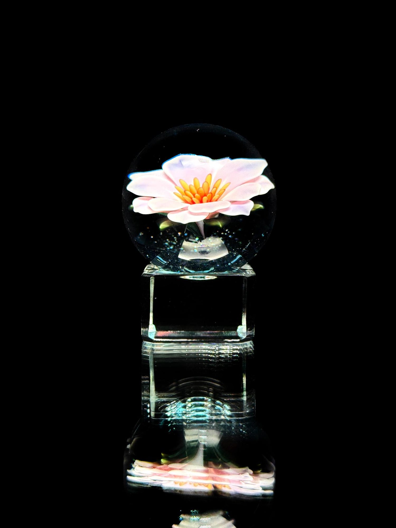 Florin Glass Md Flower Marble
