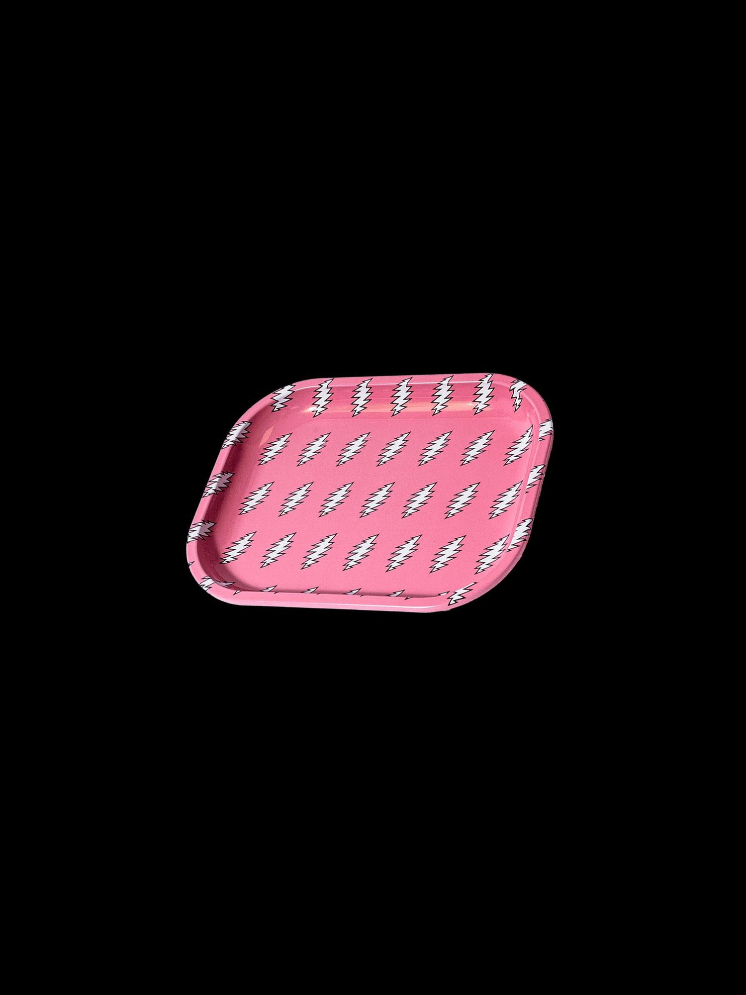 Blazy Susan x Grateful Dead Rolling Tray Sm Pink Bolts