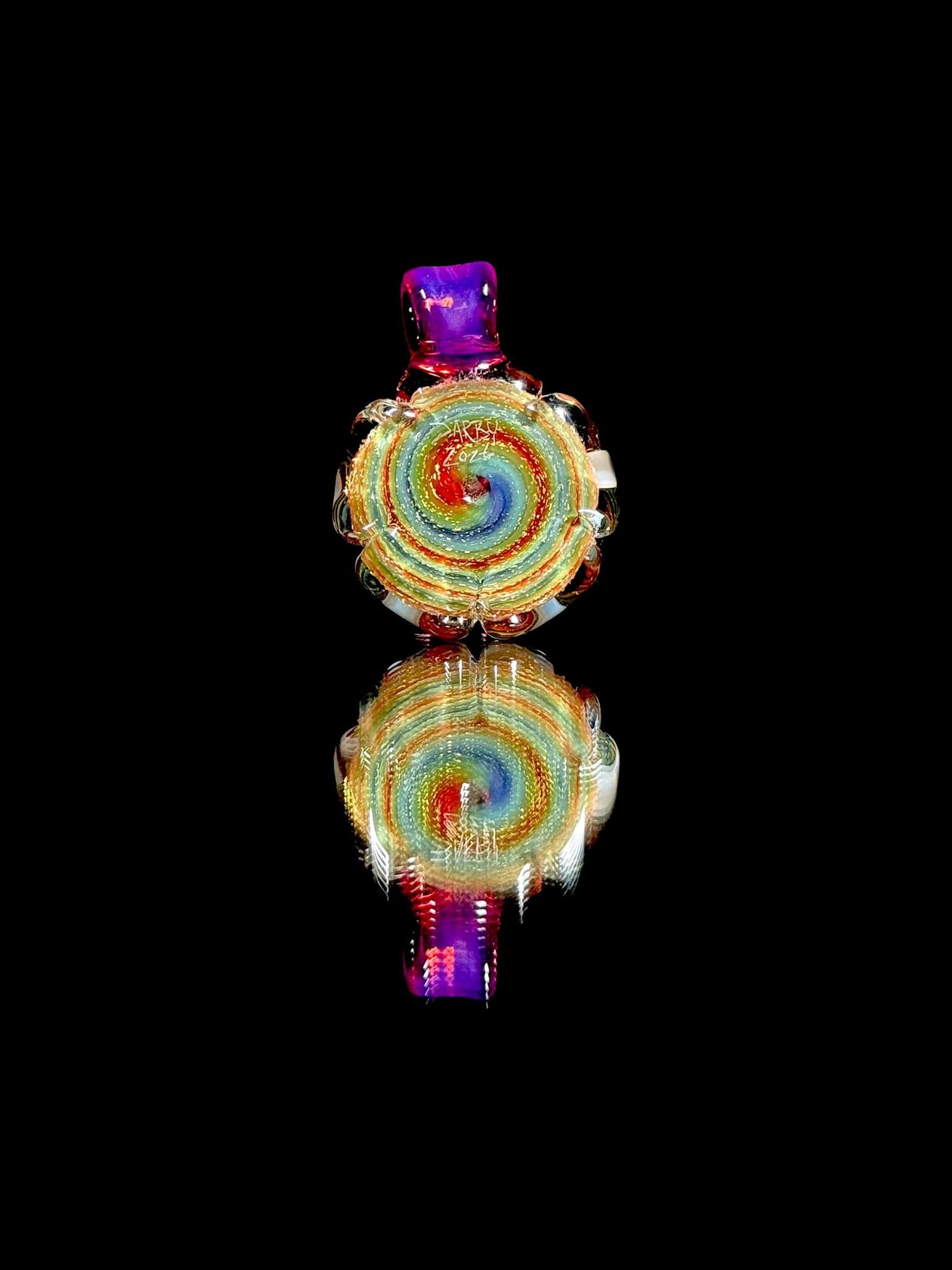 Darby Rainbow Peyote Pendant