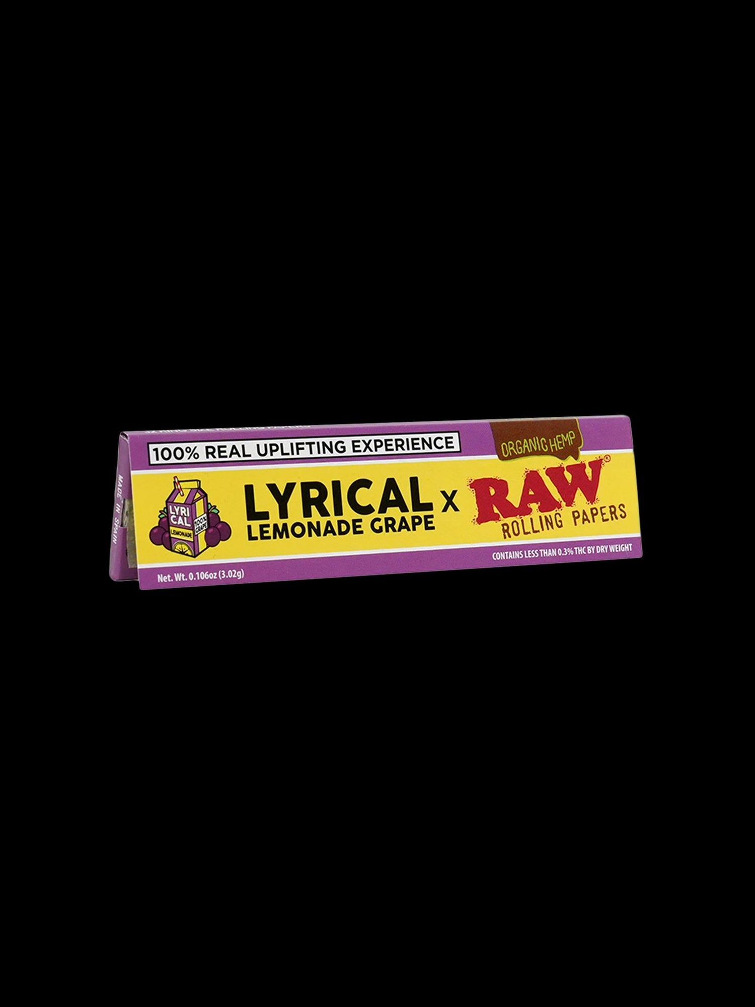Raw X Lyrical Lemonade Papers King Size Wide Grape