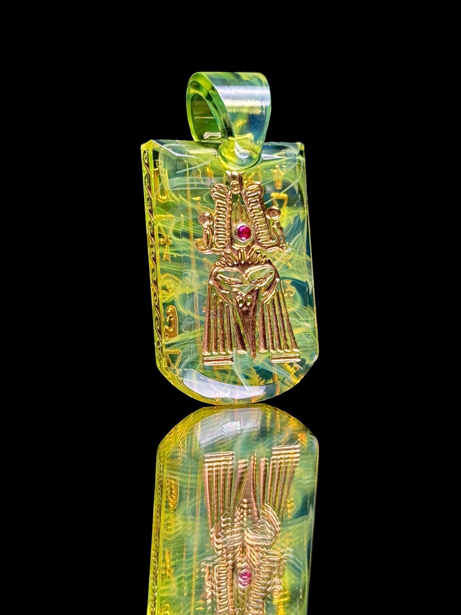 GreenT Glass Tablet Pendy Thoth 