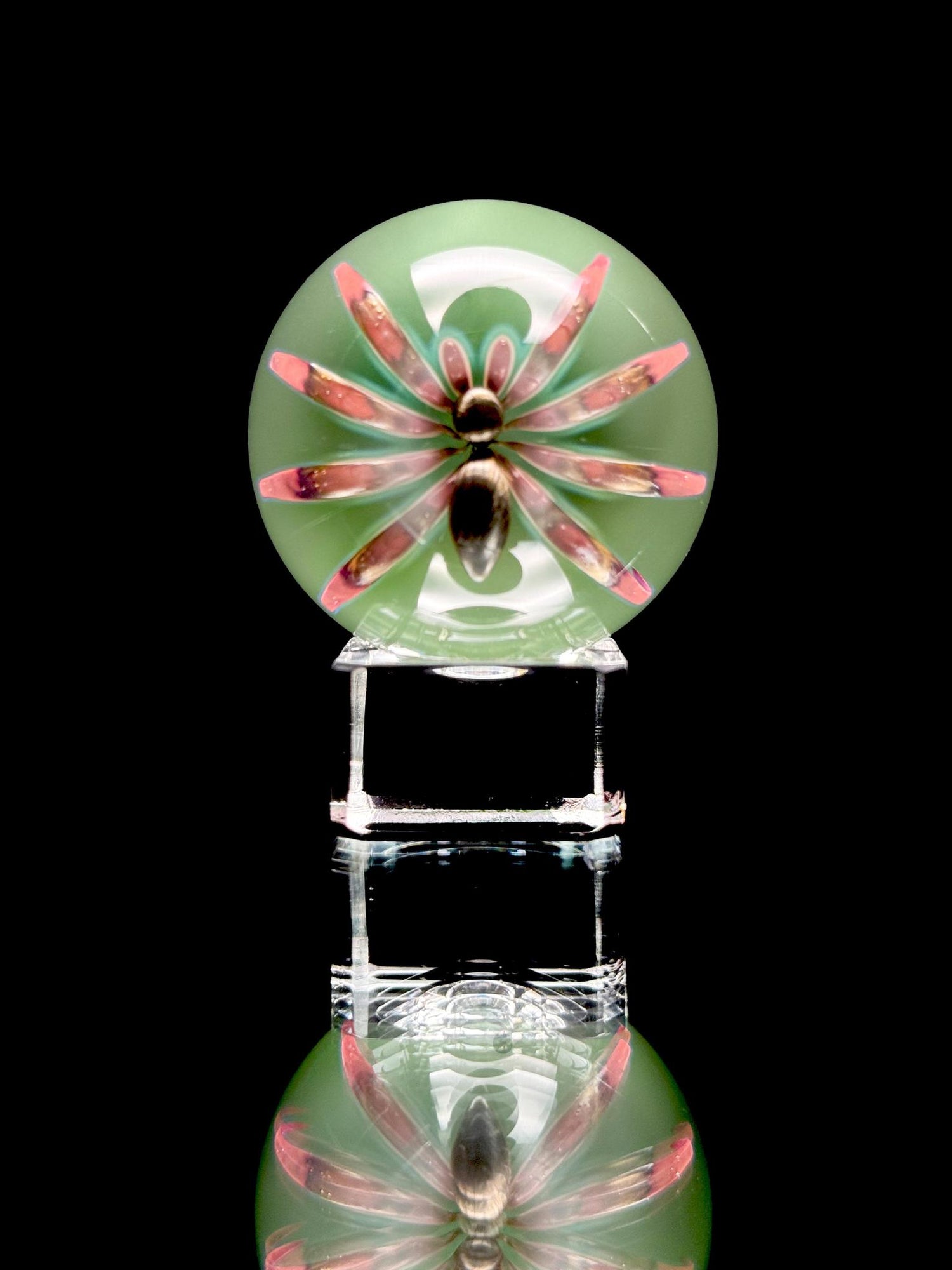 Florin Glass Lg Spider Marble