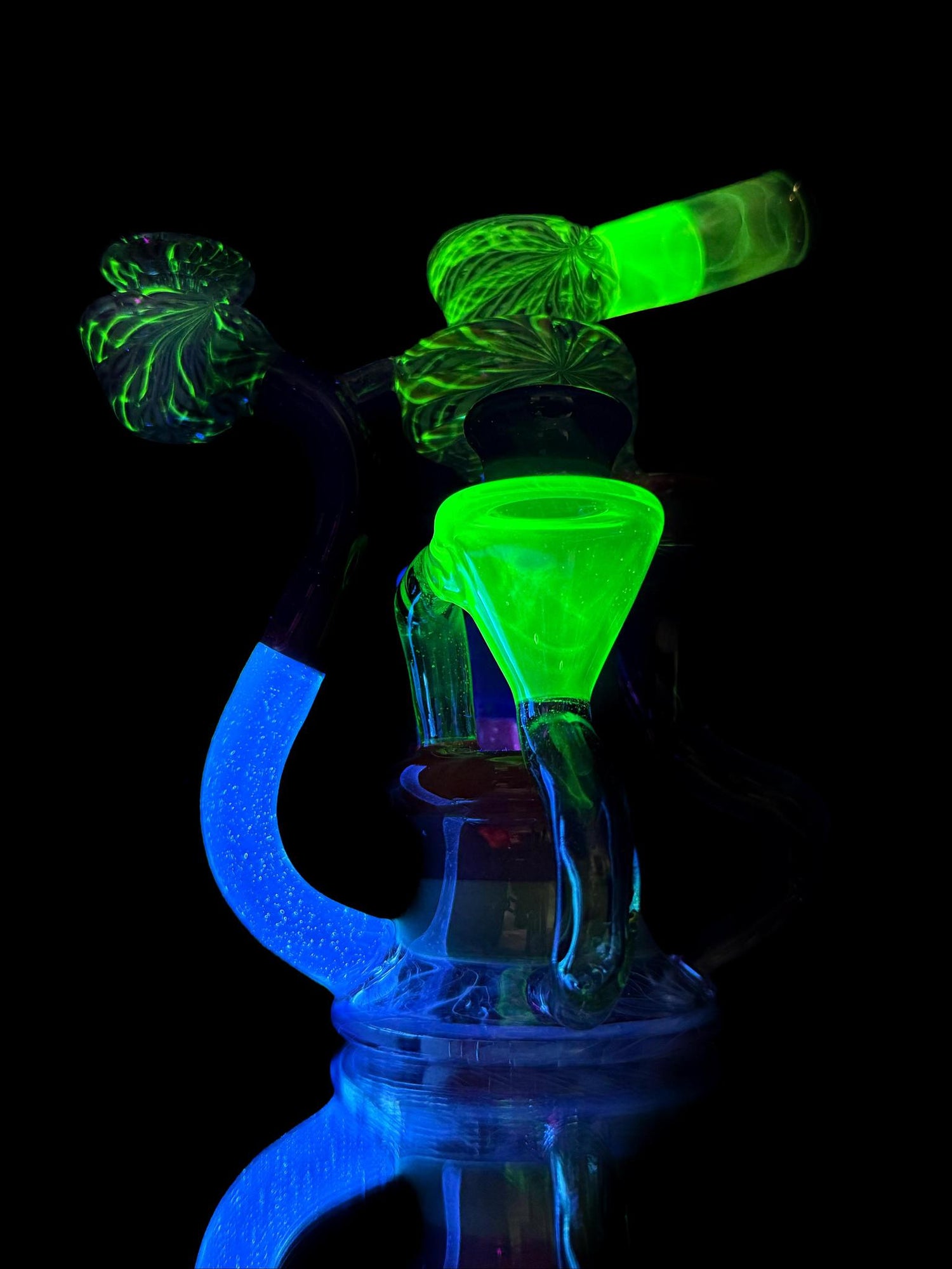 Backdoor Glass Patchwork Recycler