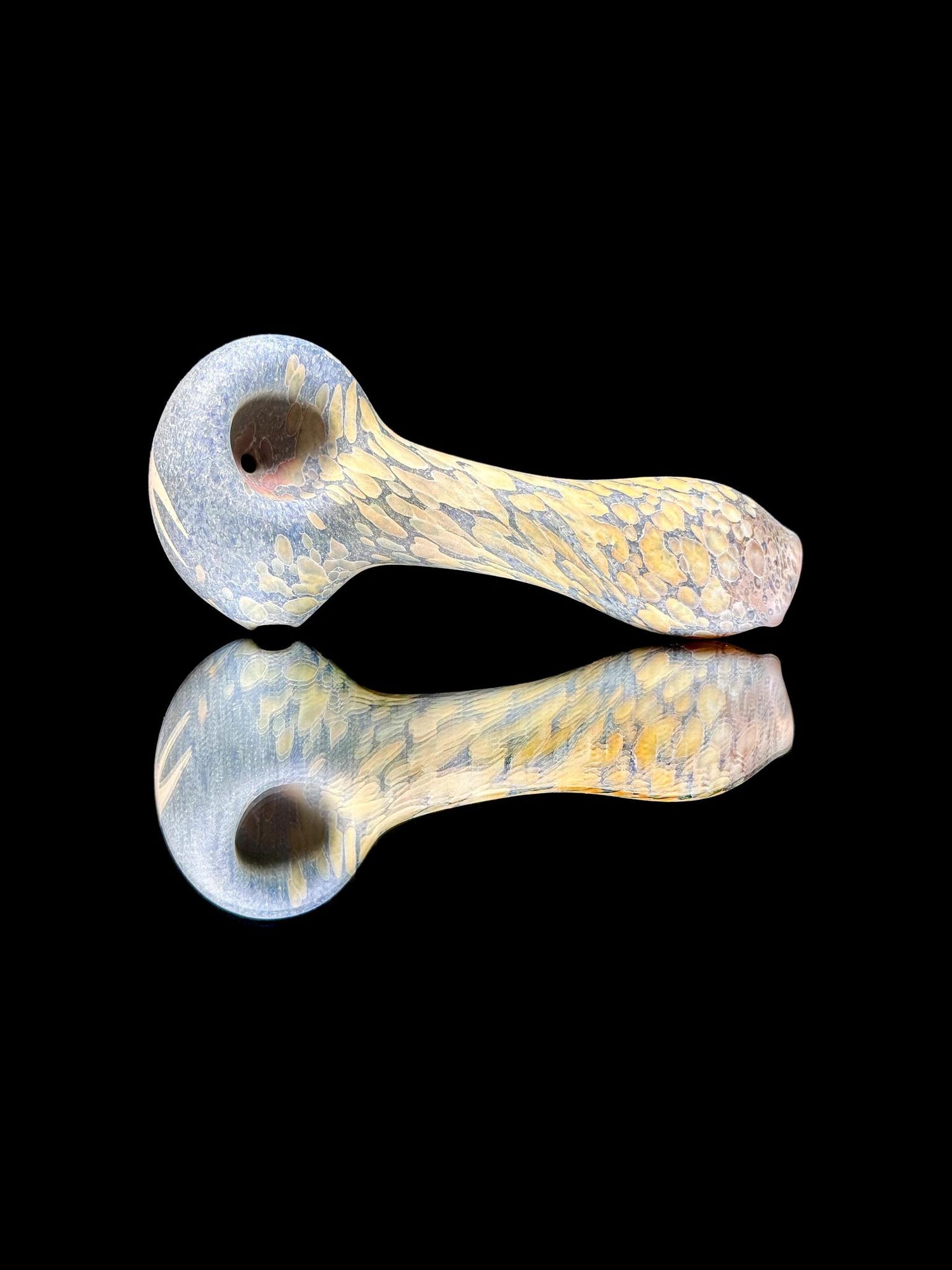 Stone Tech Glass Stone Fossil Pipe
