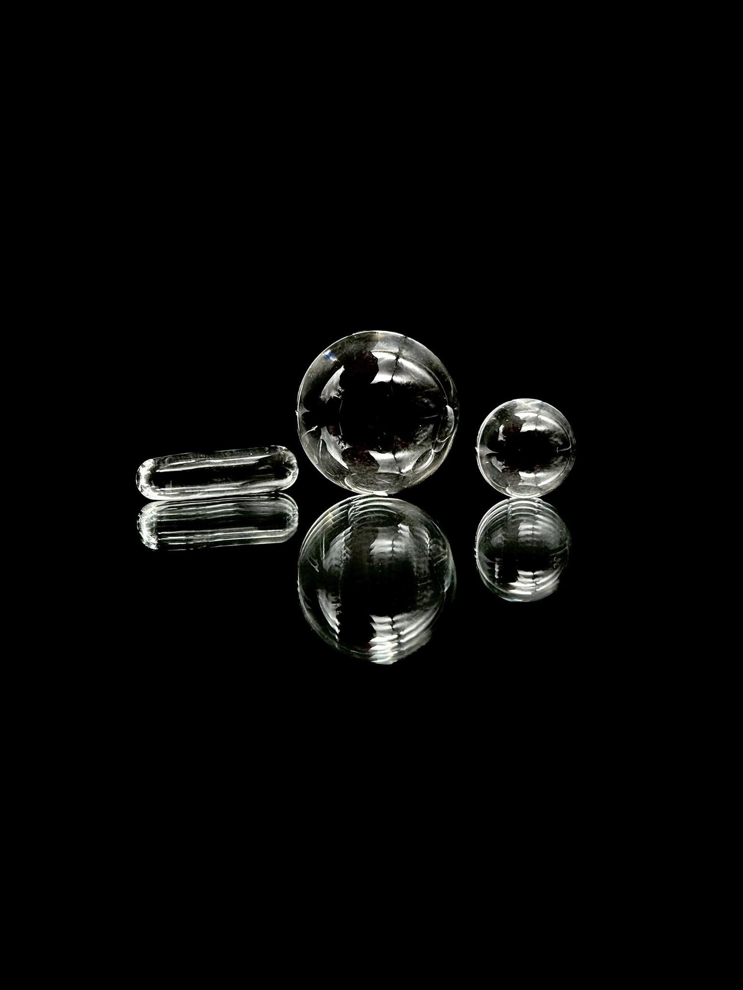 Steve H Glass 3pc Slurper Set